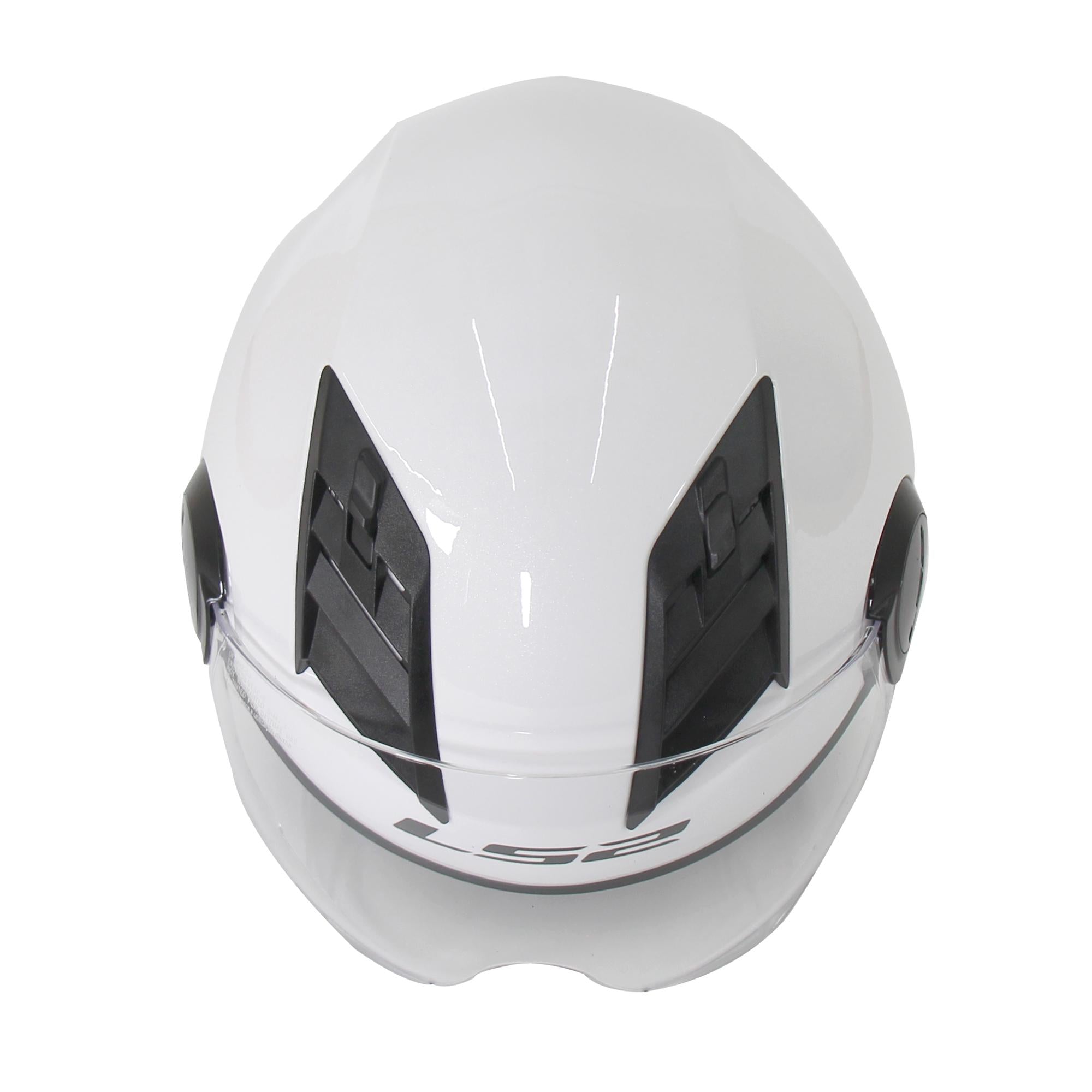 Casco Abierto LS2 Airflow Solid Blanco OF562