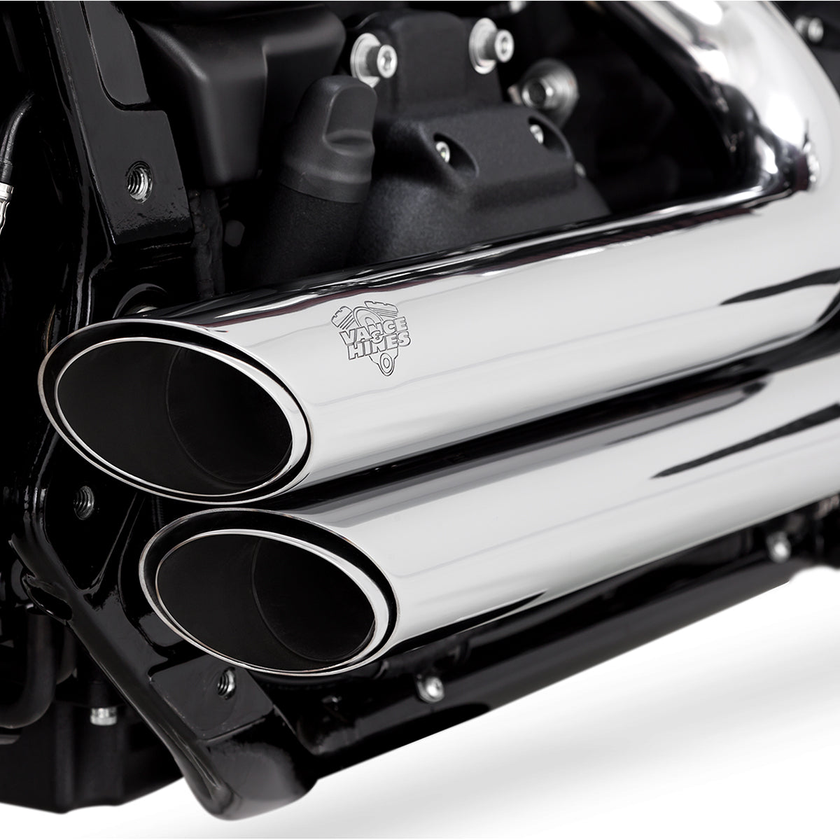 Vance & Hines Uitlaat Vervanging 2.5 Comp Baffle Chrome Chrome door Vance & Hines Vance & Hines Uitlaat Vervanging 2.5 Comp Baffle Chrome Chrome door Vance & Hines