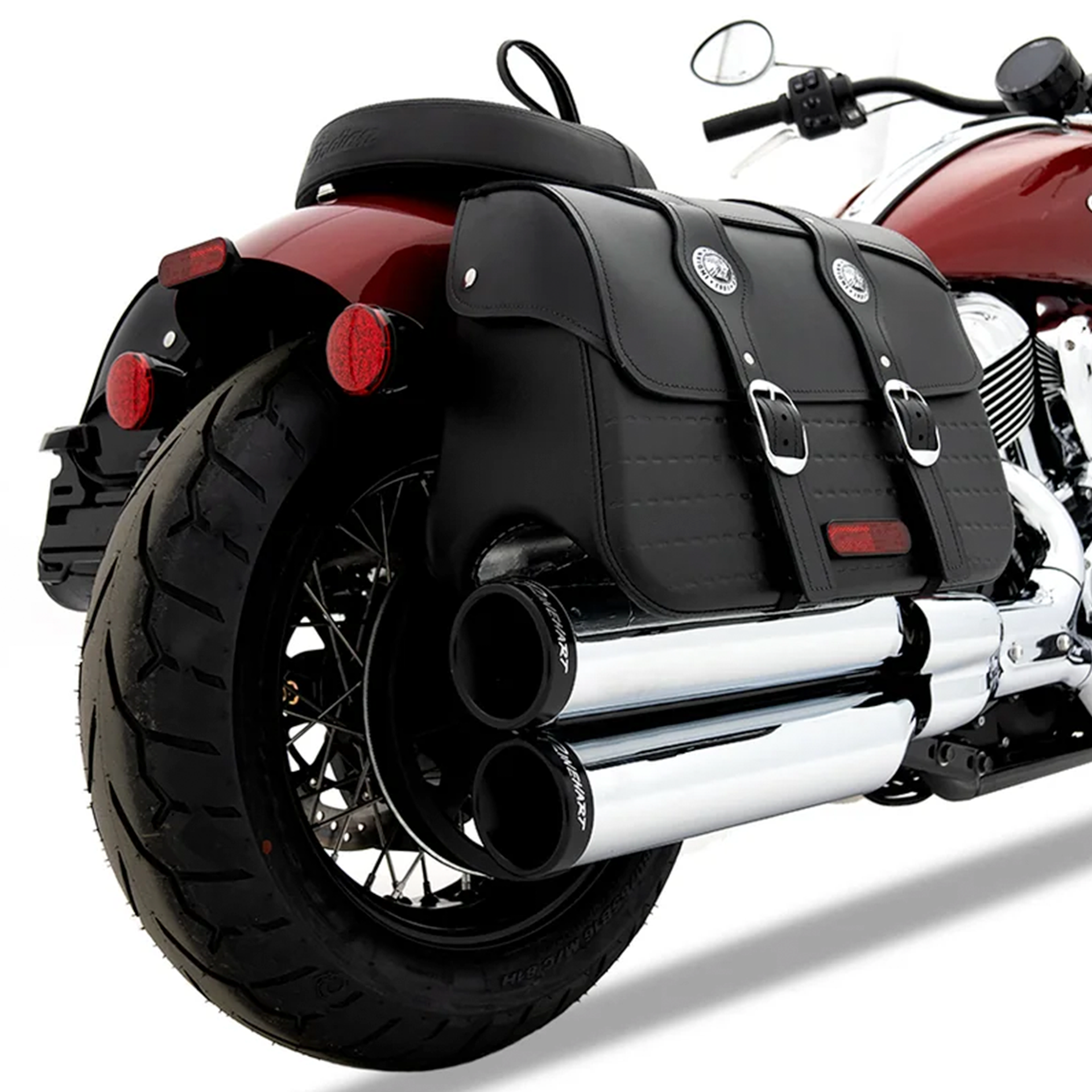 Escape Rinehart Racing Slip Ons Cromo para Indian '22-'25 Chief / Superchief (Colas)