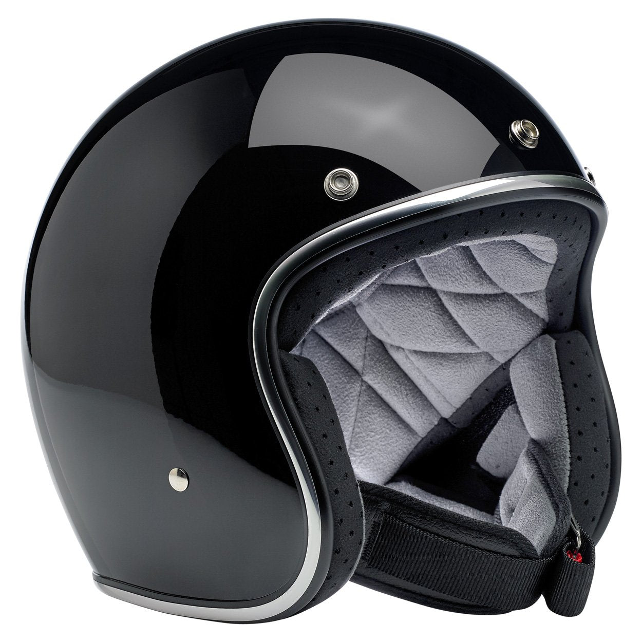 Casco Abierto Biltwell Bonanza Helmet - Gloss Black