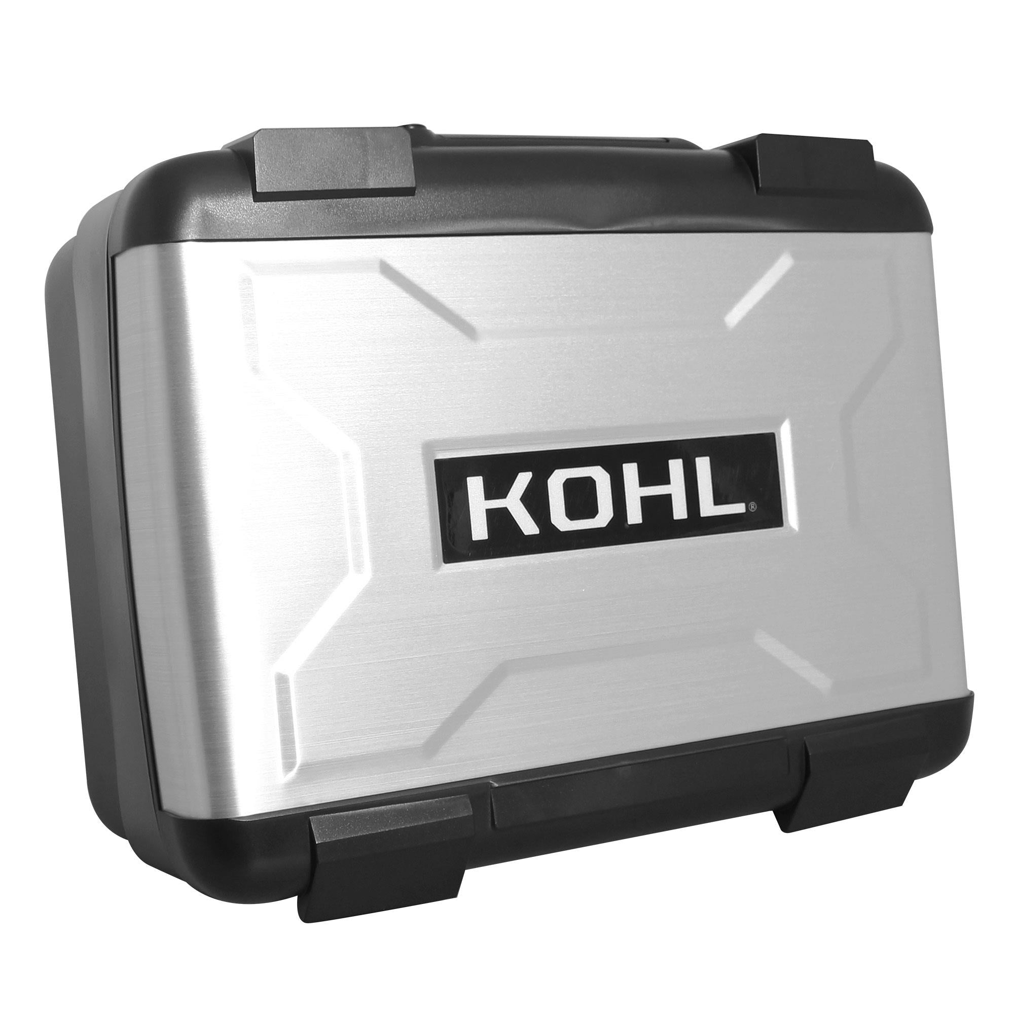 BAUL TRASERO MOTOCICLETA KOHL K-40 NGO/PLA EXPANDIBLE 30/40 LTS