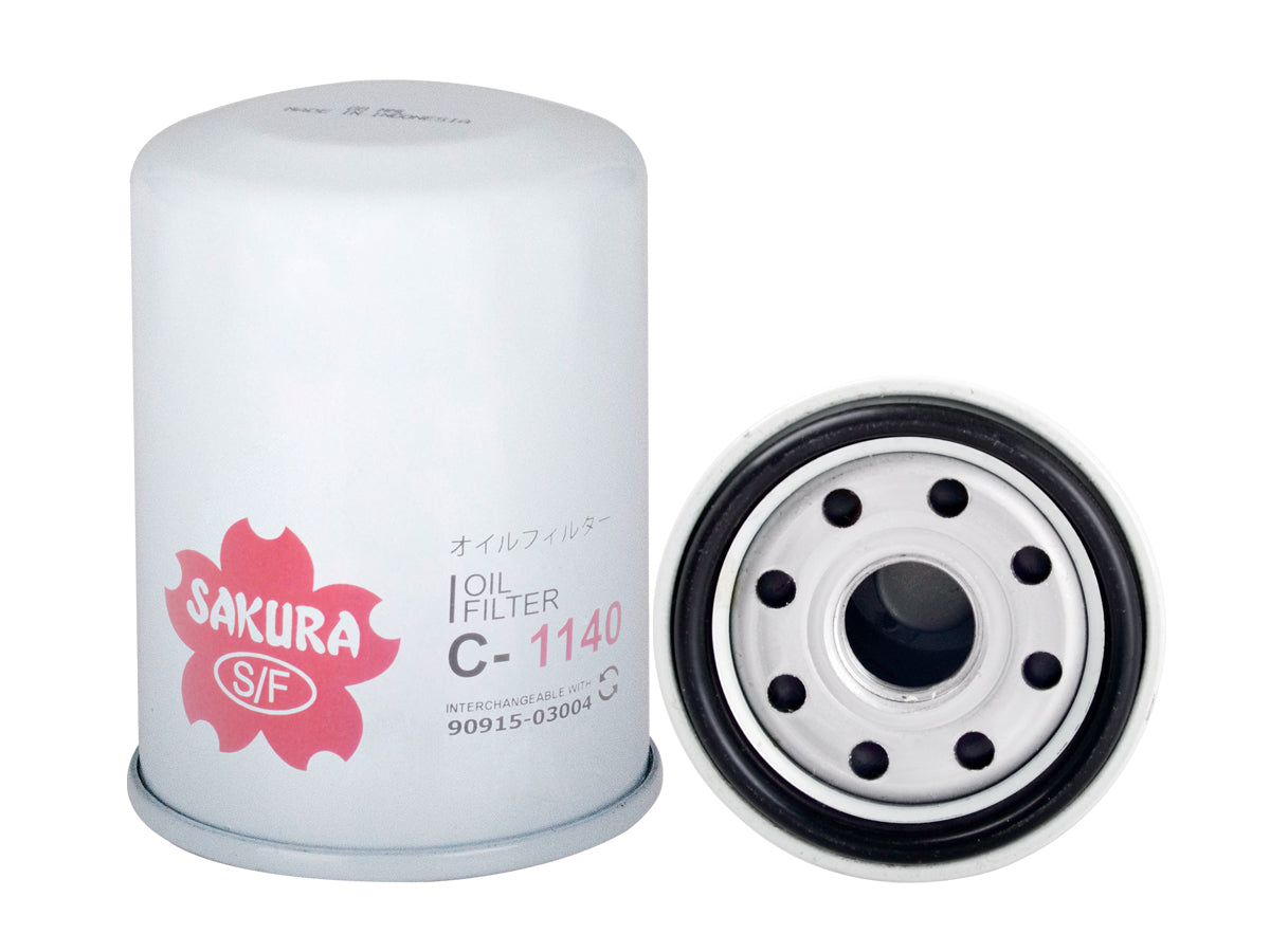 Sakura Filtro de Aceite C-1140 para Chevrolet, Toyota