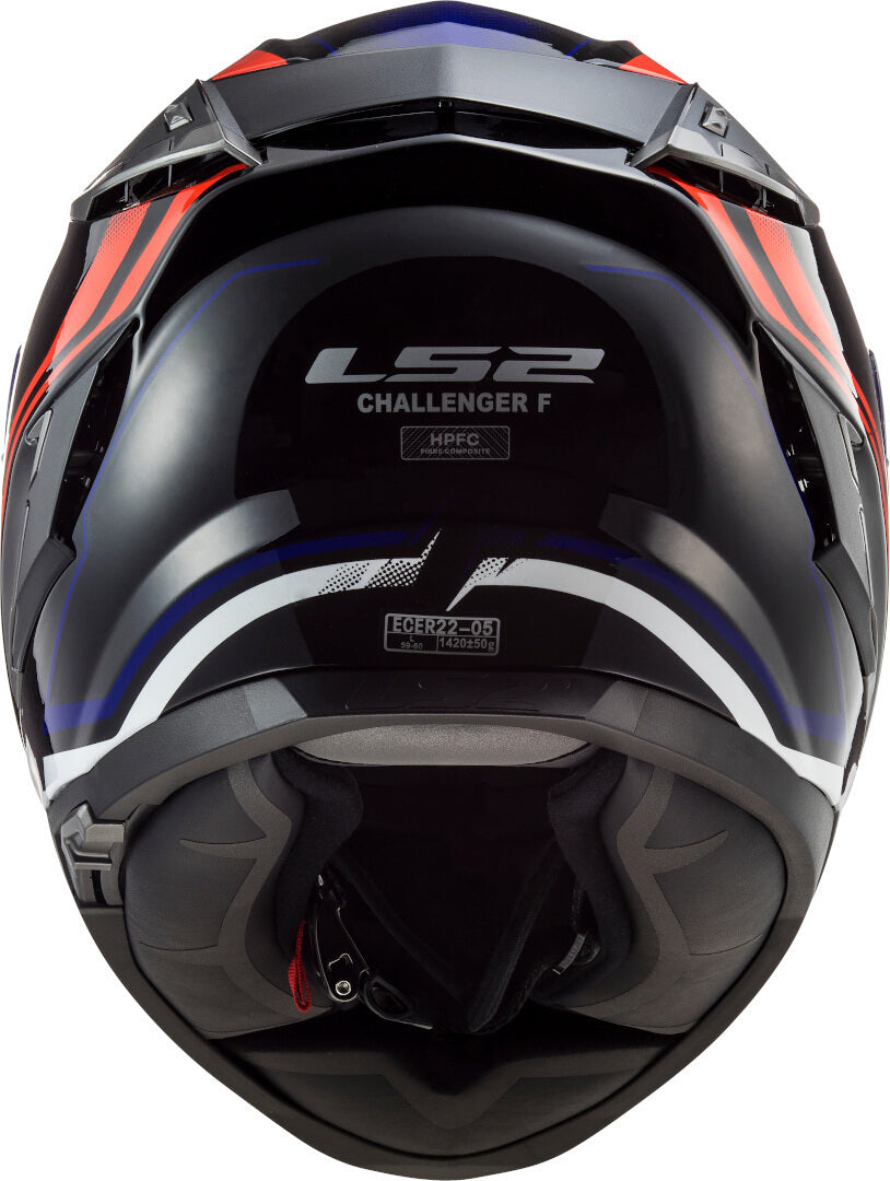 Casco Cerrado LS2 Challenger Propeller Rojo / Azul FF327