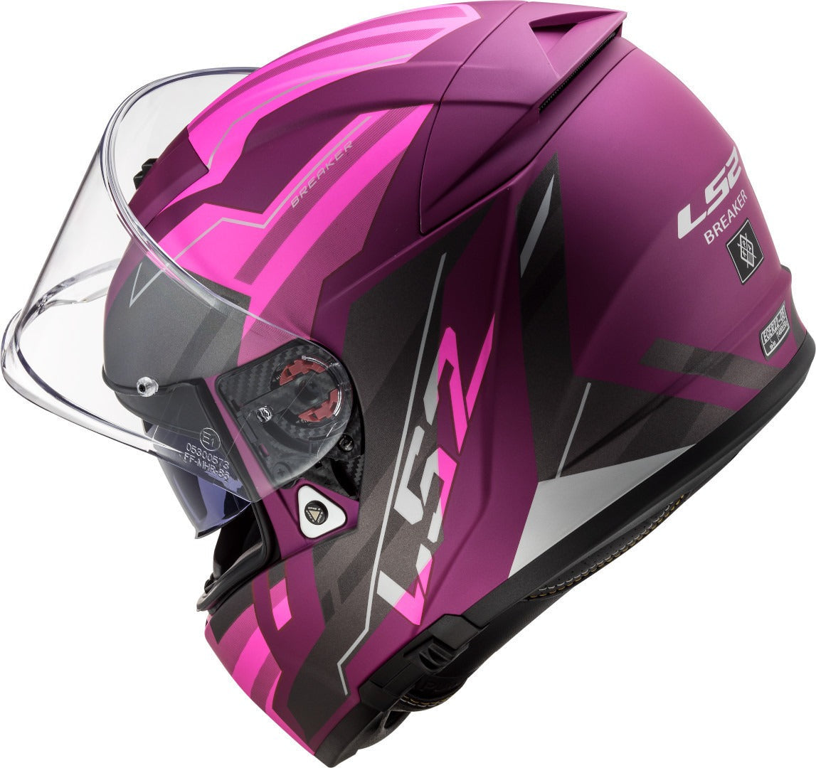 Casco Cerrado LS2 Breaker Beta Purpura Mate FF390