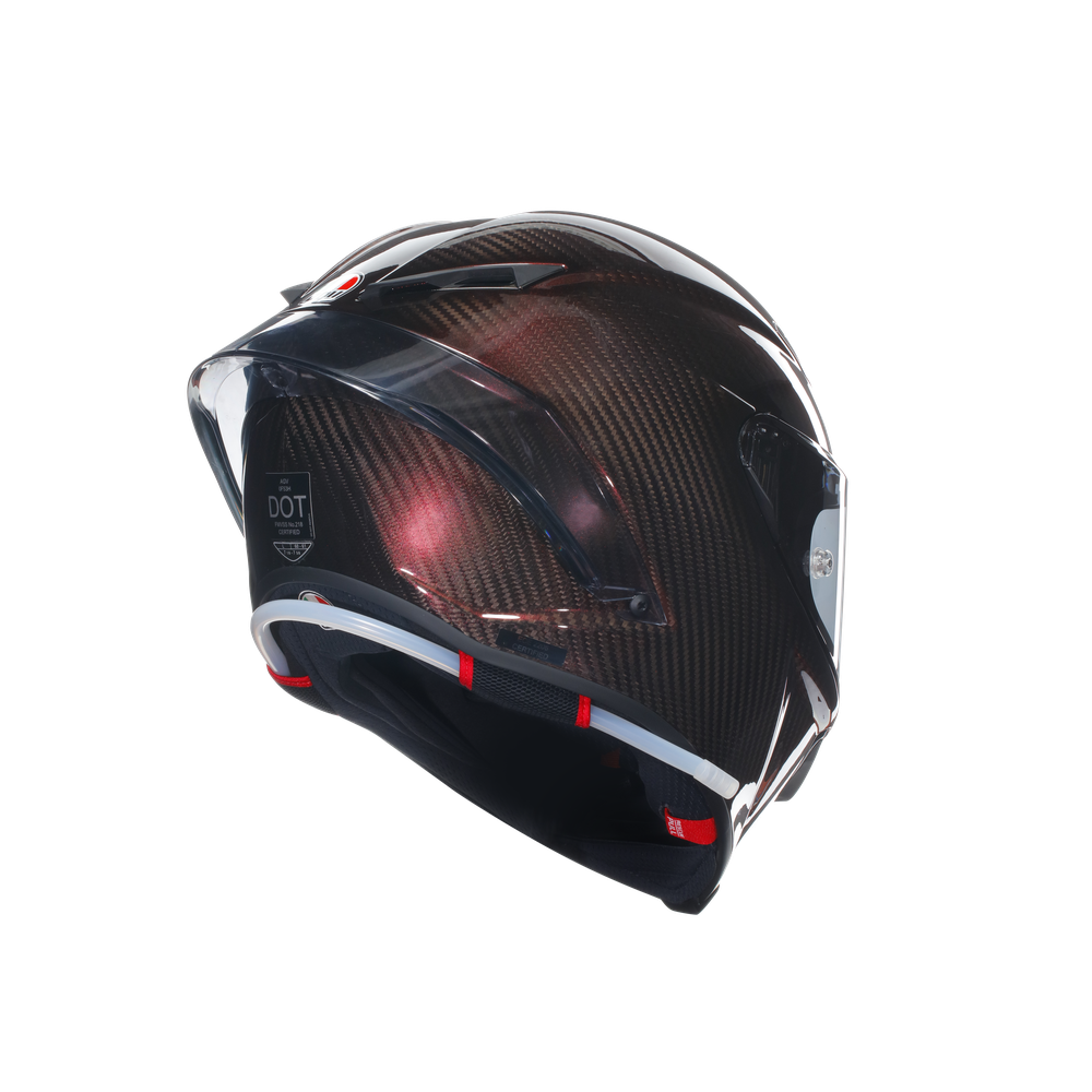 Casco Cerrado AGV Pista GP RR E2206 DOT Red Carbon