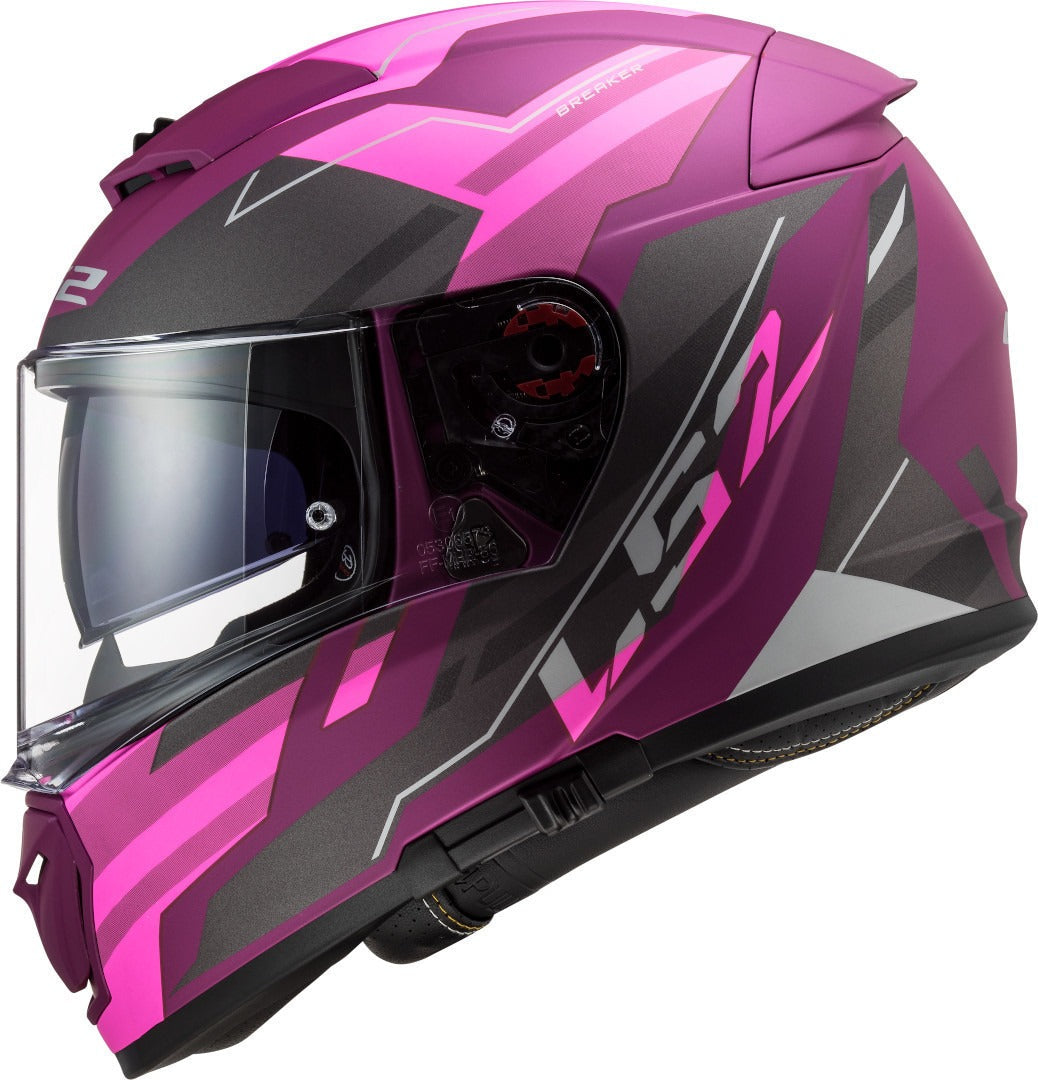 Casco Cerrado LS2 Breaker Beta Purpura Mate FF390