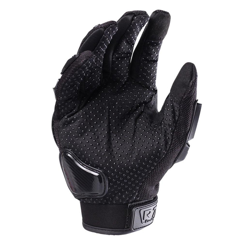 GUANTES VEL R7 RACING NEGRO R7-1 TOUCH/LIMPIADOR MICA