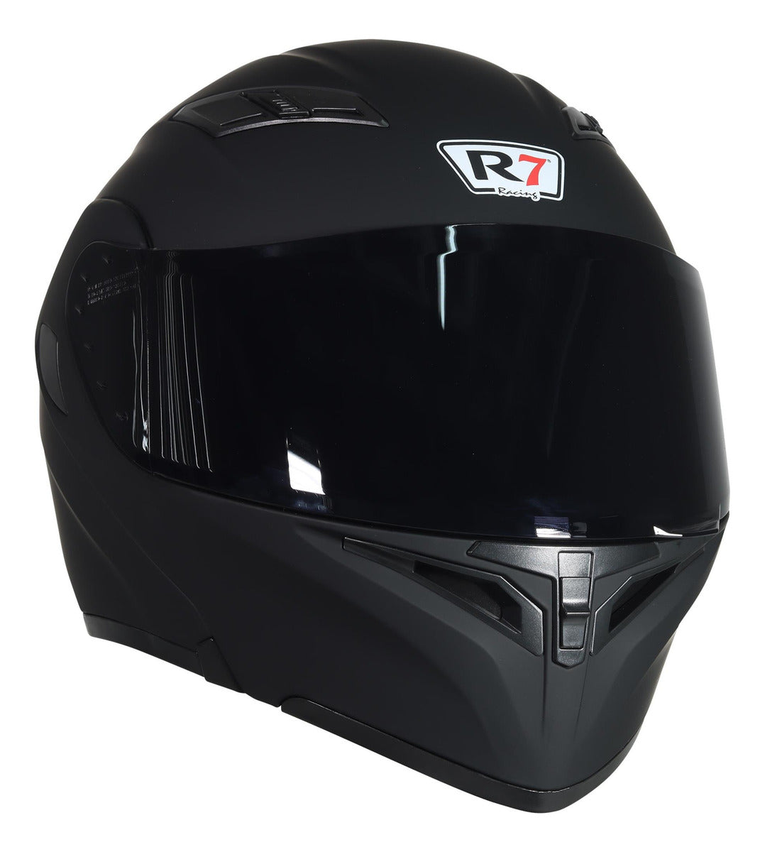 Casco Abatible R7 Racing Unscarred Con Led Doble Mica Dot