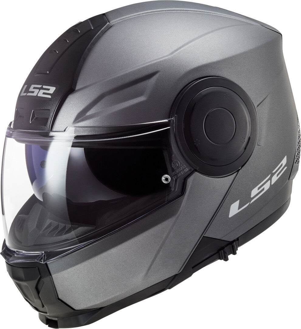 Casco Abatible LS2 Scope Solid Titanium FF902