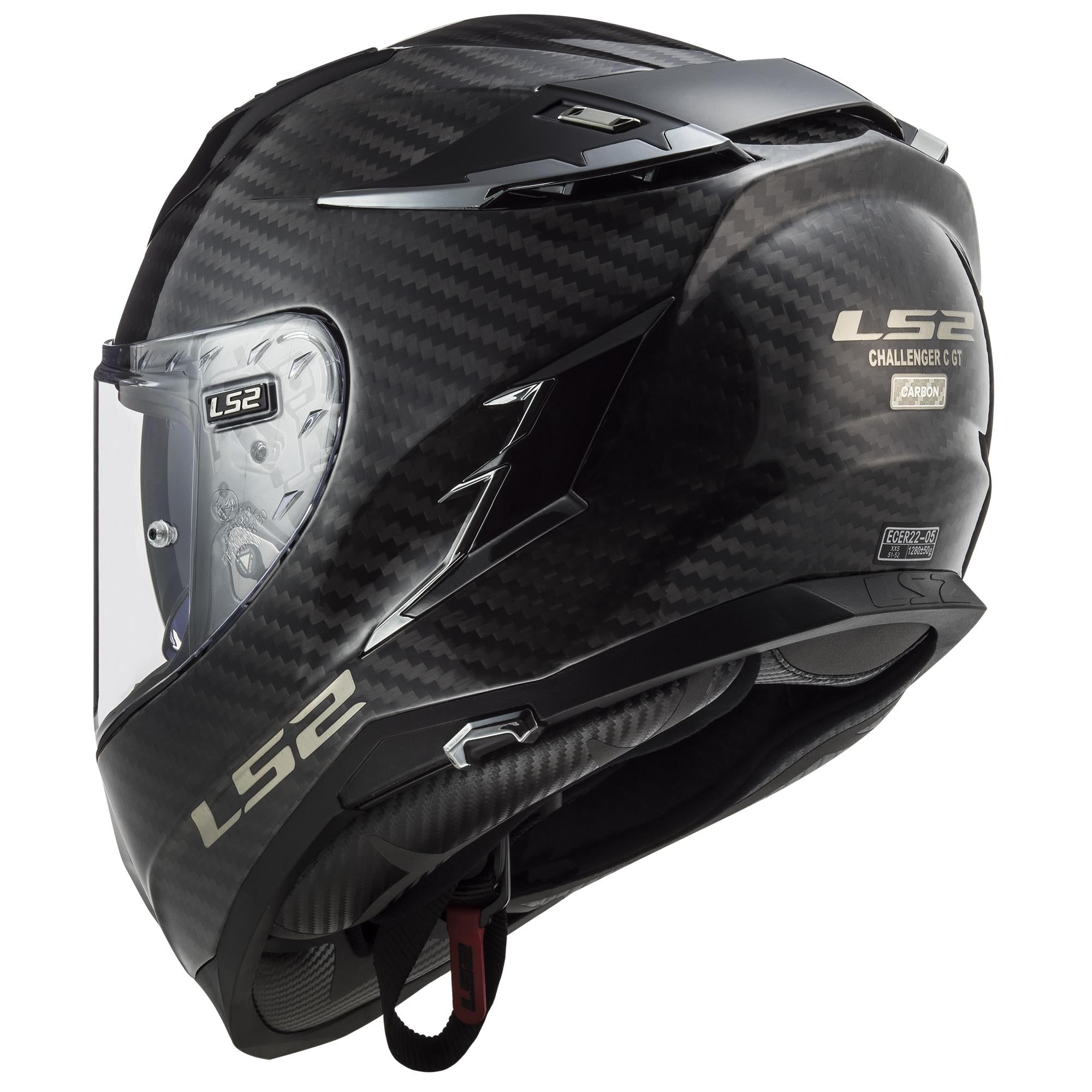 Casco Cerrado LS2 Challenger CT2 Solid Carbon FF327