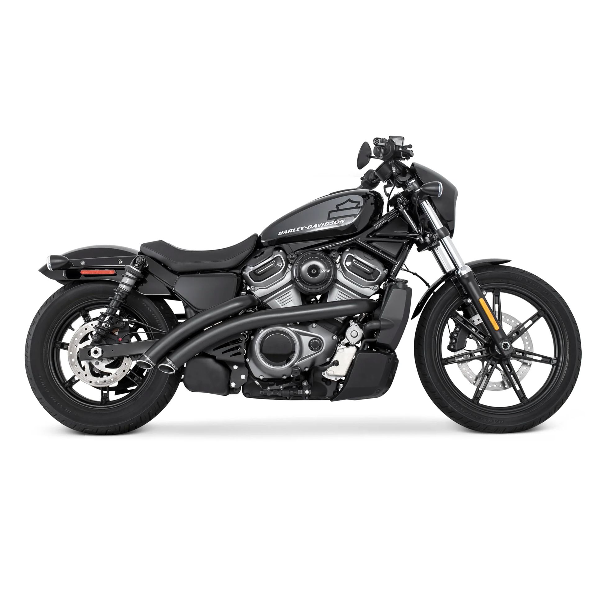 Escape Freedom Performance Radical Radius Negro para Harley Davidson '22-'24 Nightster (Sistema Completo)