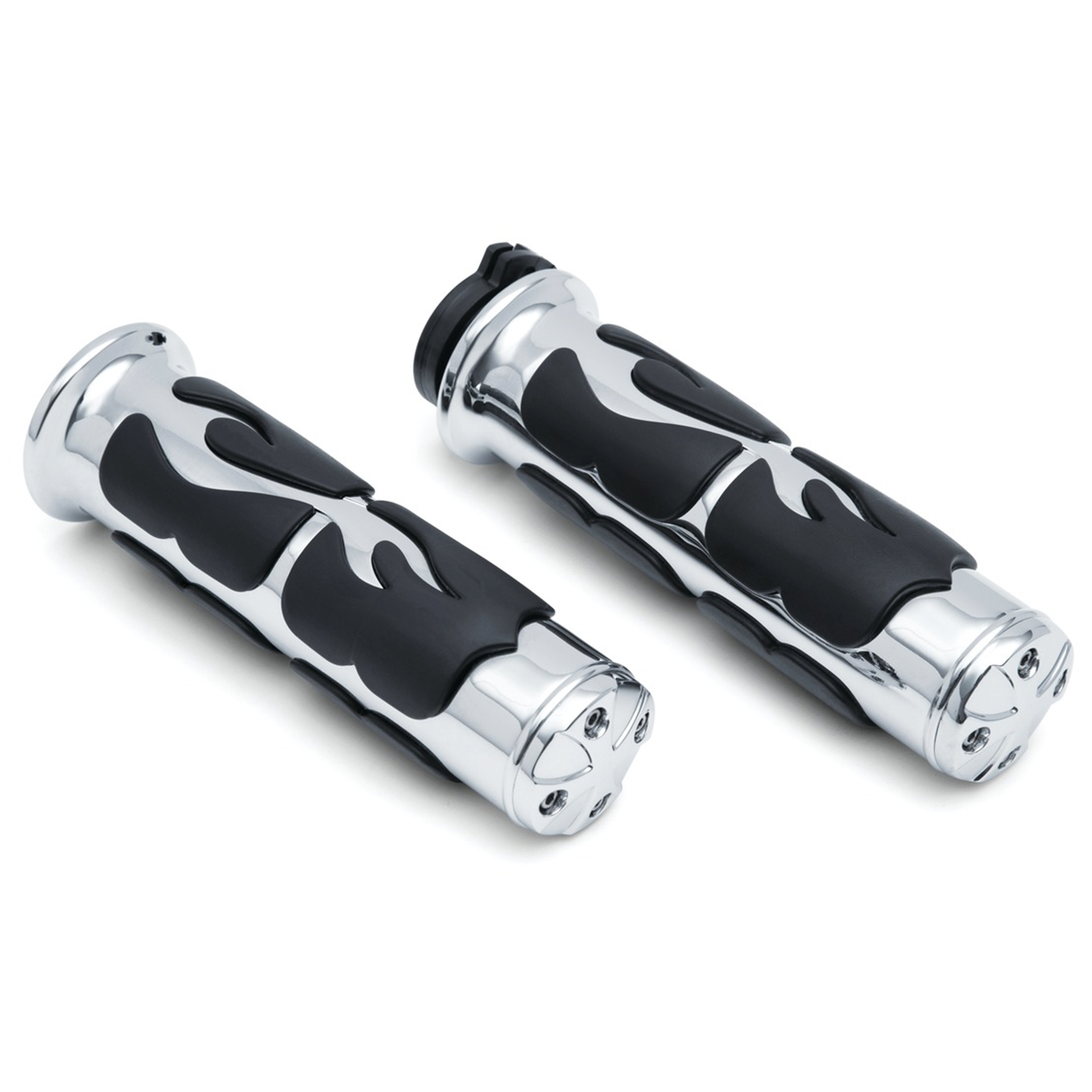 Puños Kuryakyn ISO®-Flame Grips para Harley Davidson '08-'24 con Acelerador Electronico