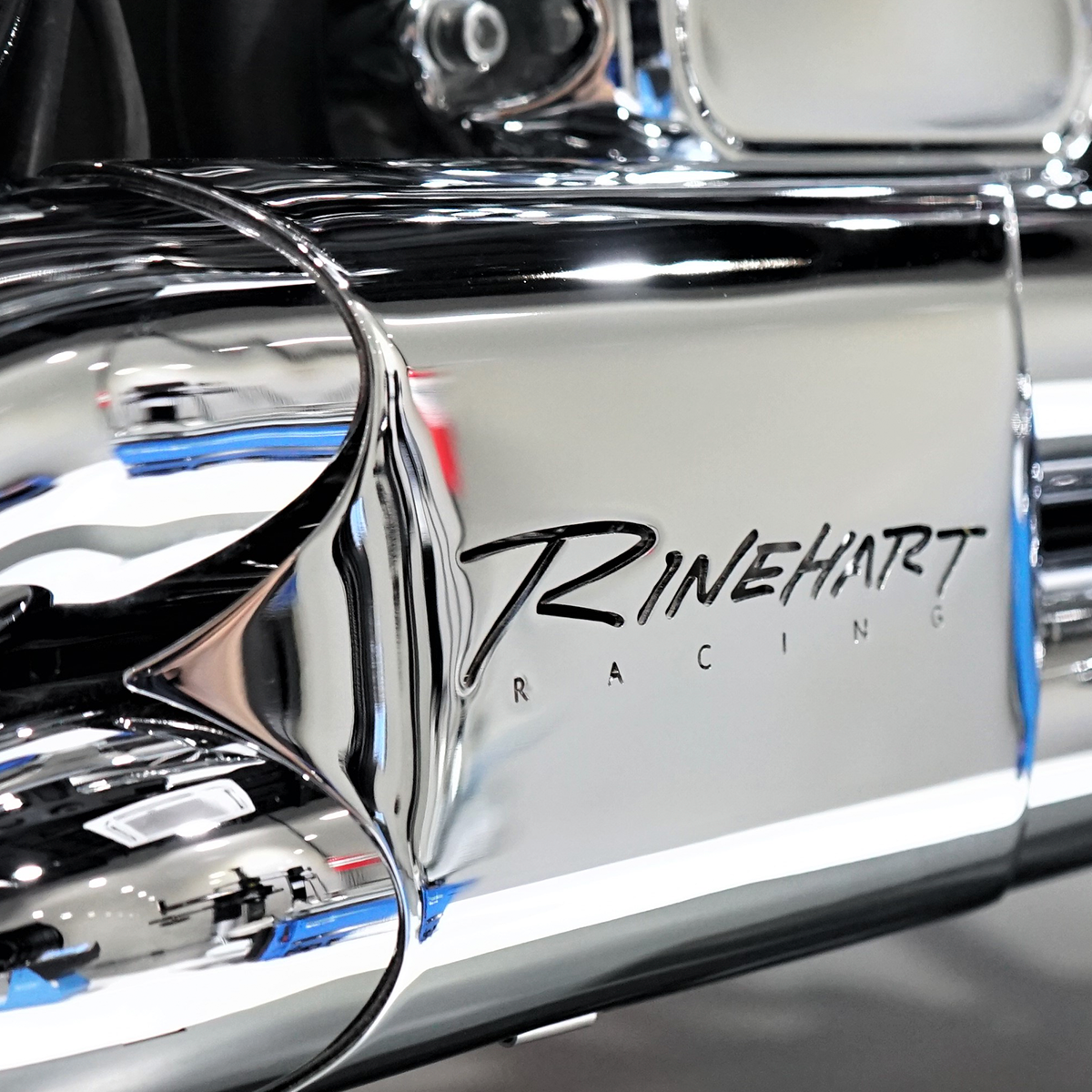 Escape Rinehart Racing Slimline Duals Cromo para Harley Davidson '17-'24 Touring (Headers)