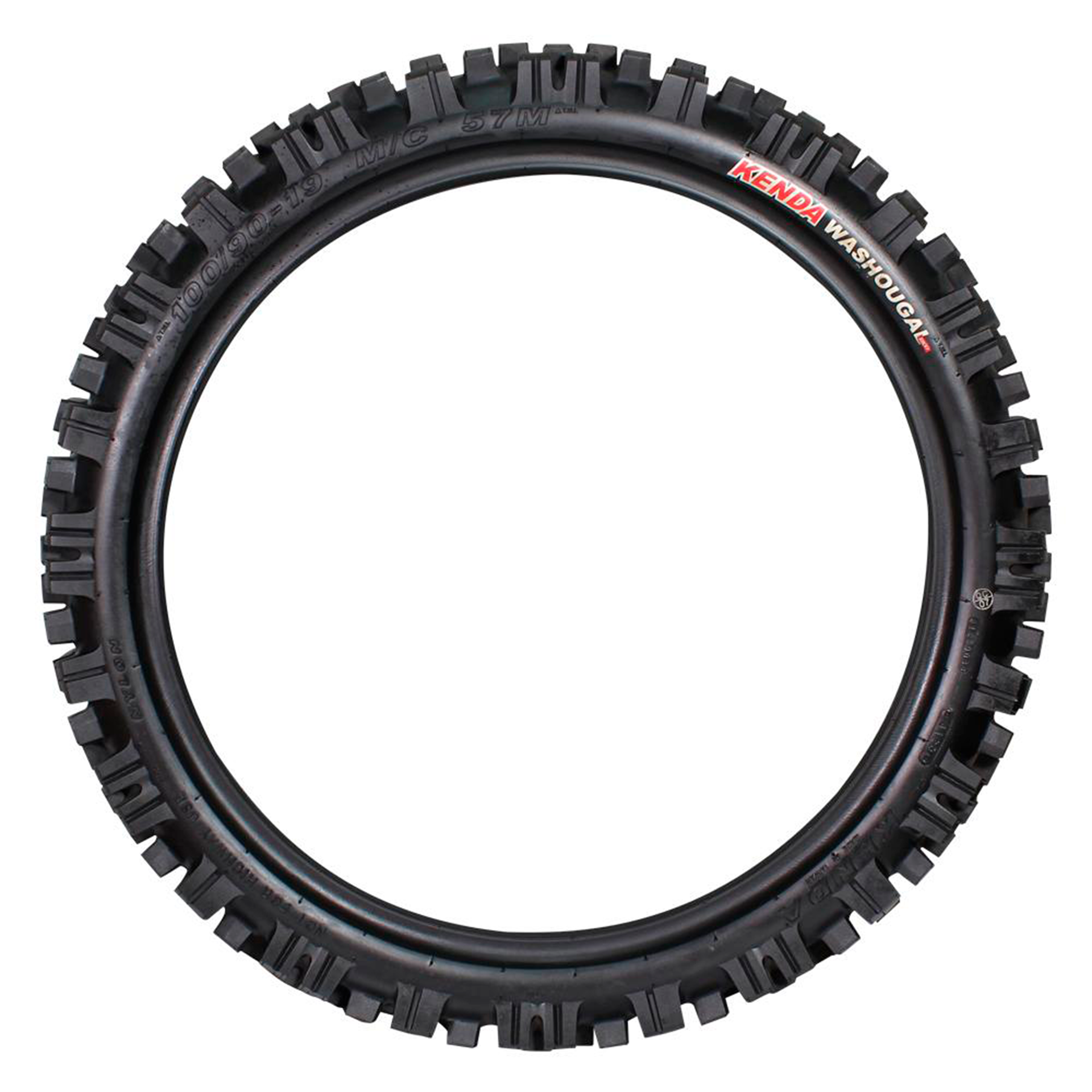 LLANTA ENDURO/CROSS KENDA 100/90 19 K775 WHASHOUGAL MID-SOFT 57M TRASERA DOT TT