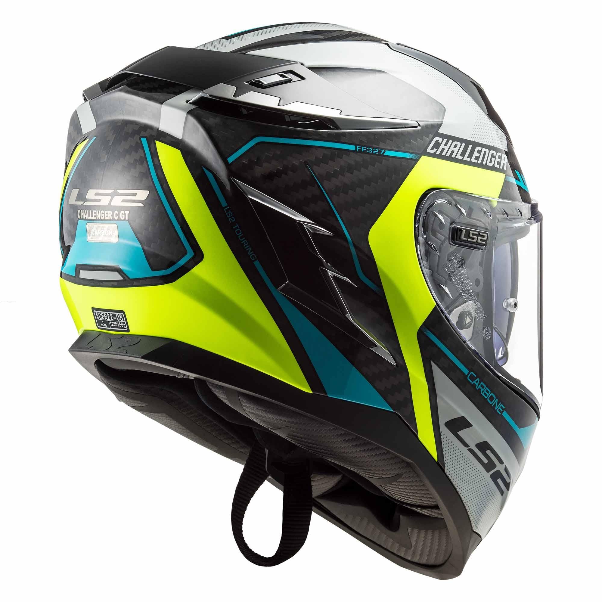 Casco Cerrado LS2 Challenger CT2 Thorn S Gris / Amarillo FF327