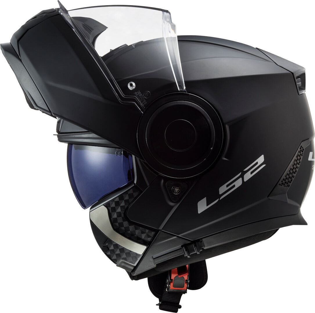 Casco Abatible LS2 Scope Solid Negro Mate FF902