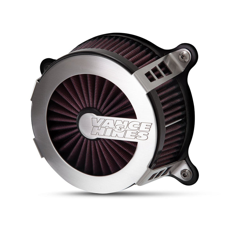 Filtro De Aire Vance & Hines Vo2 Cage Fighter Air Intake Para Harley Davidson '17-'22 Touring, Softail, Tri Glide