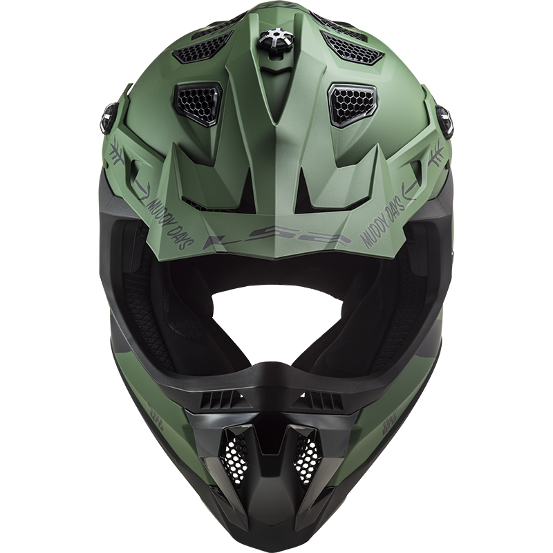 Casco Cross LS2 Subverter Cargo Verde Mate MX700