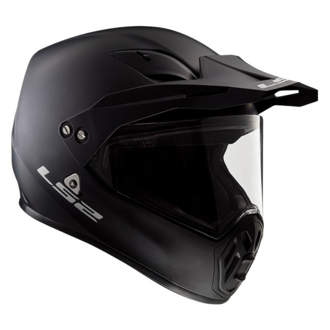 Casco Cerrado LS2 Streetfighter Solid Negro Mate MX419