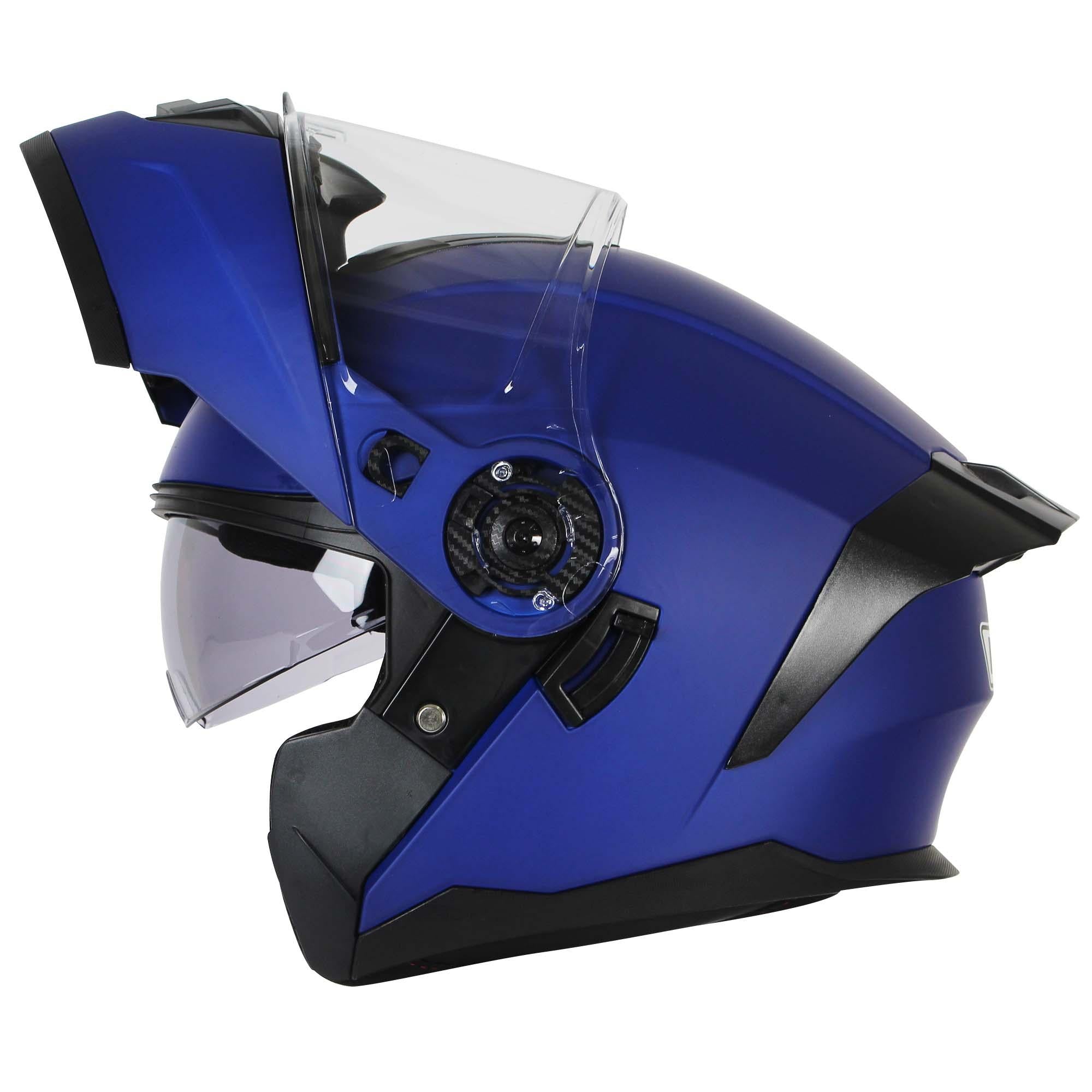 Casco Abatible R7 Racing Alfa DOT Azul Mate