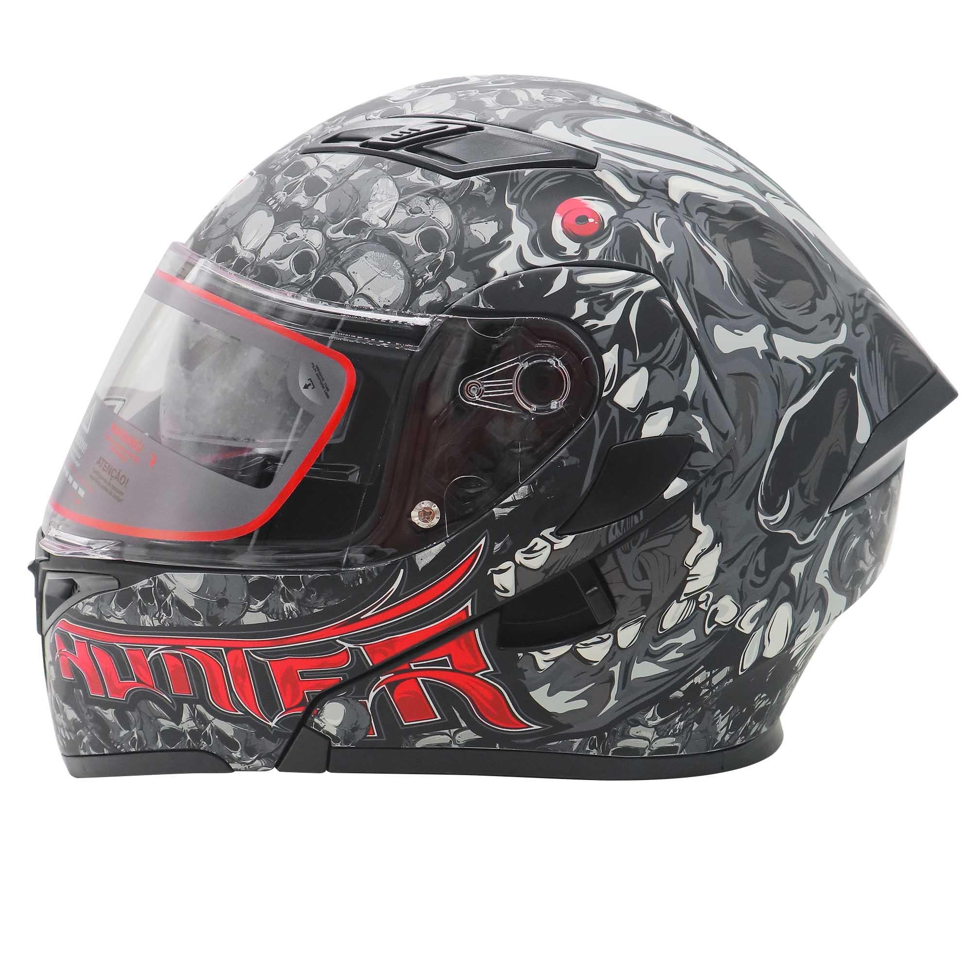 Casco Abatible R7 Racing Hunter Doble Mica DOT