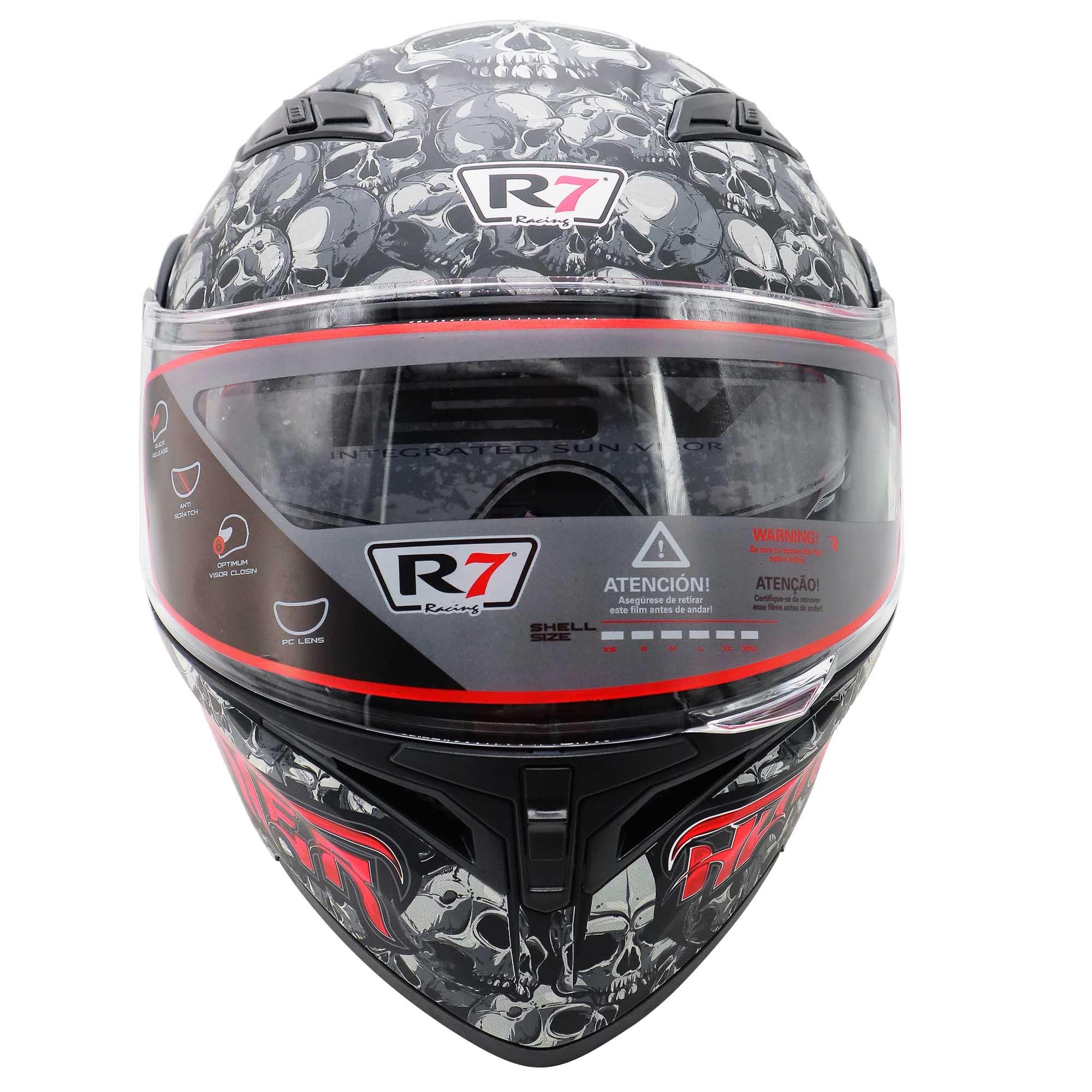 Casco Abatible R7 Racing Hunter Doble Mica DOT