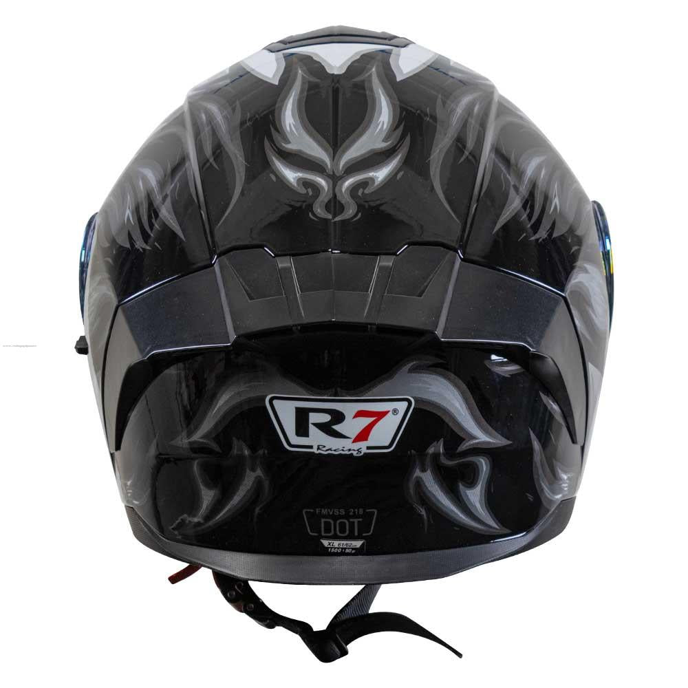 Casco Abatible R7 Racing Alfa Doble Mica DOT Wizard (Mica Premium Night Vision)