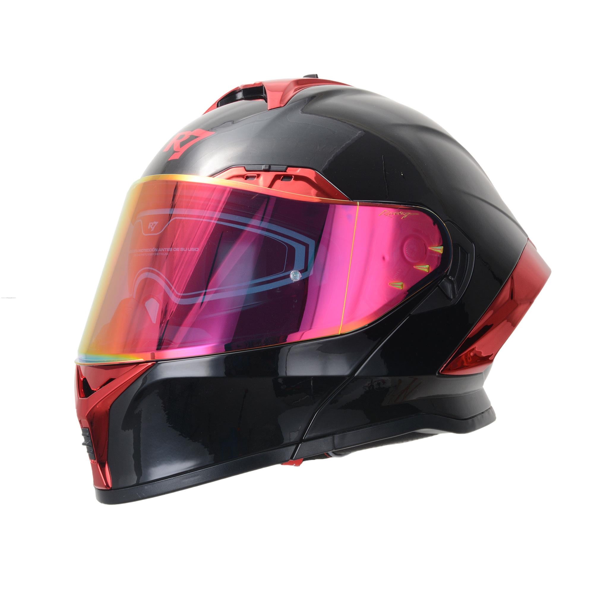 Casco Abatible R7 Racing Nova Negro DOT L