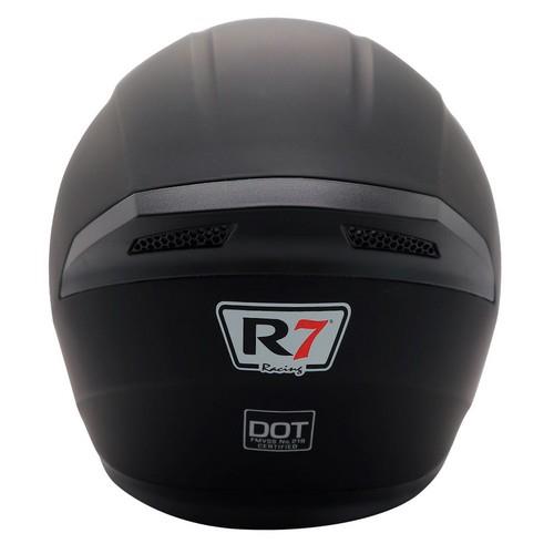 Casco Cerrado R7 Racing Painless Solid Doble Mica DOT