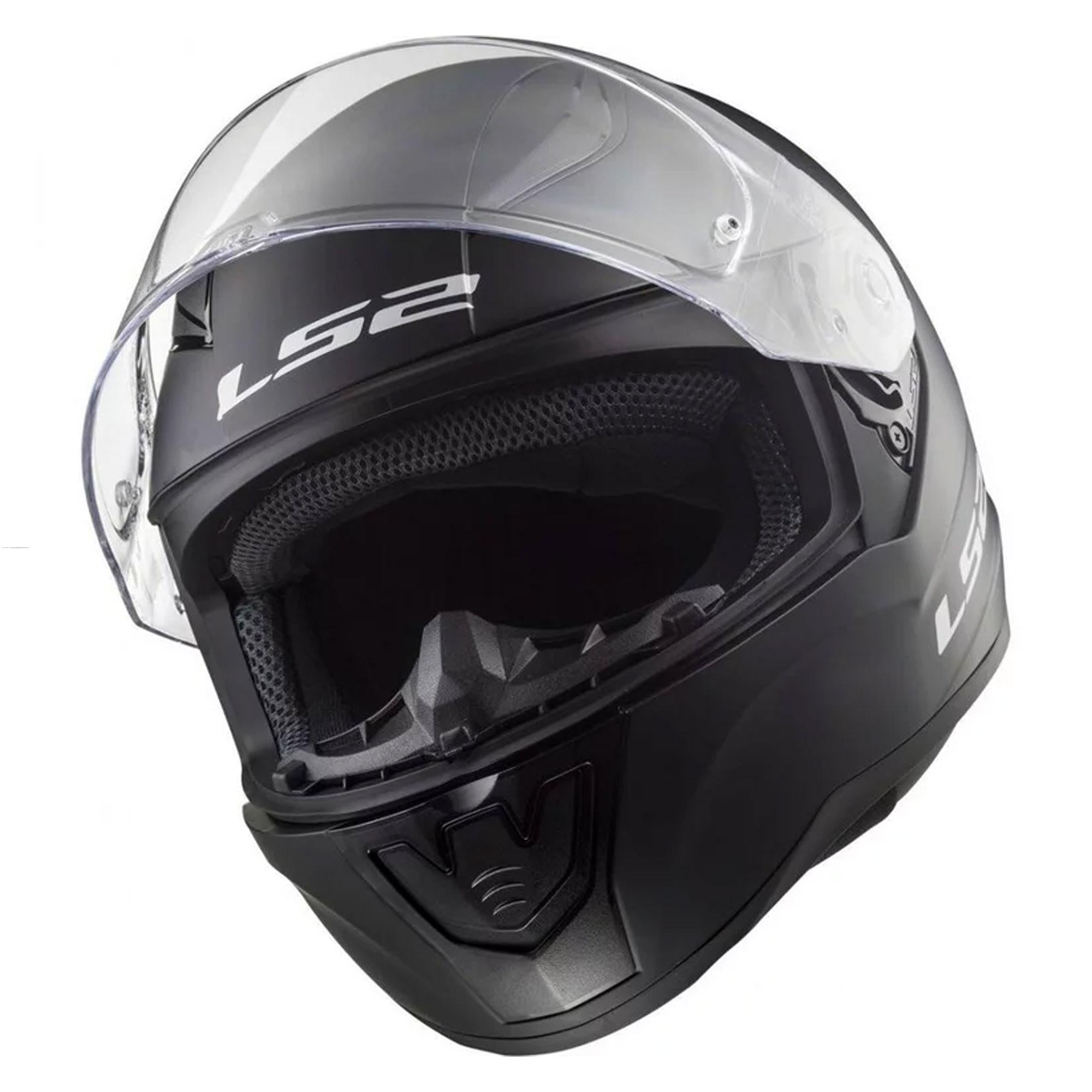 Casco Cerrado LS2 Rapid II Solid Negro Mate FF353