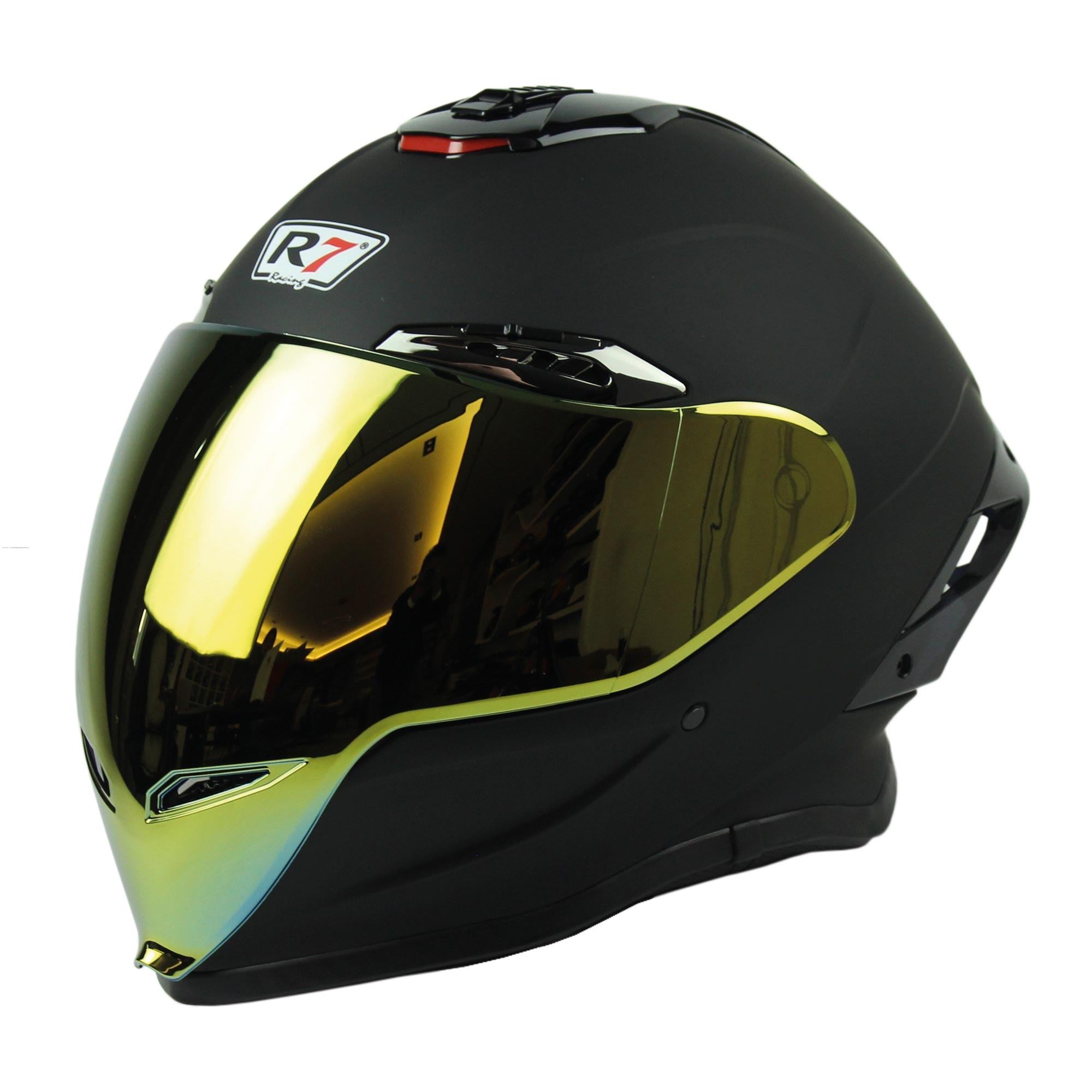 Casco Cerrado R7 Racing Arrow Negro Mate