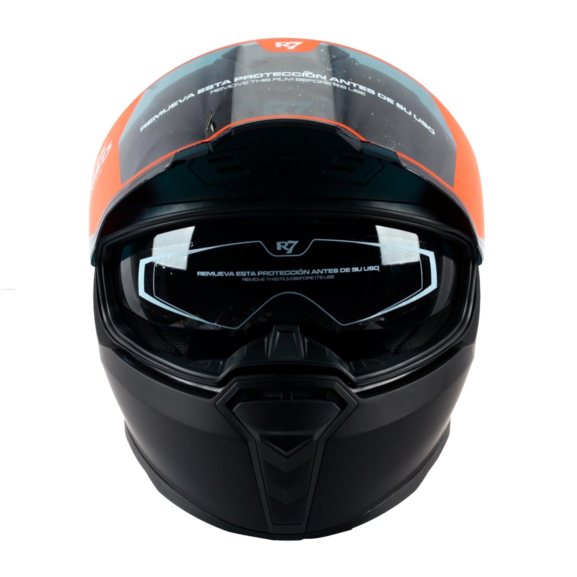 Casco Cerrado R7 Racing Sentry ECE Negro Mate