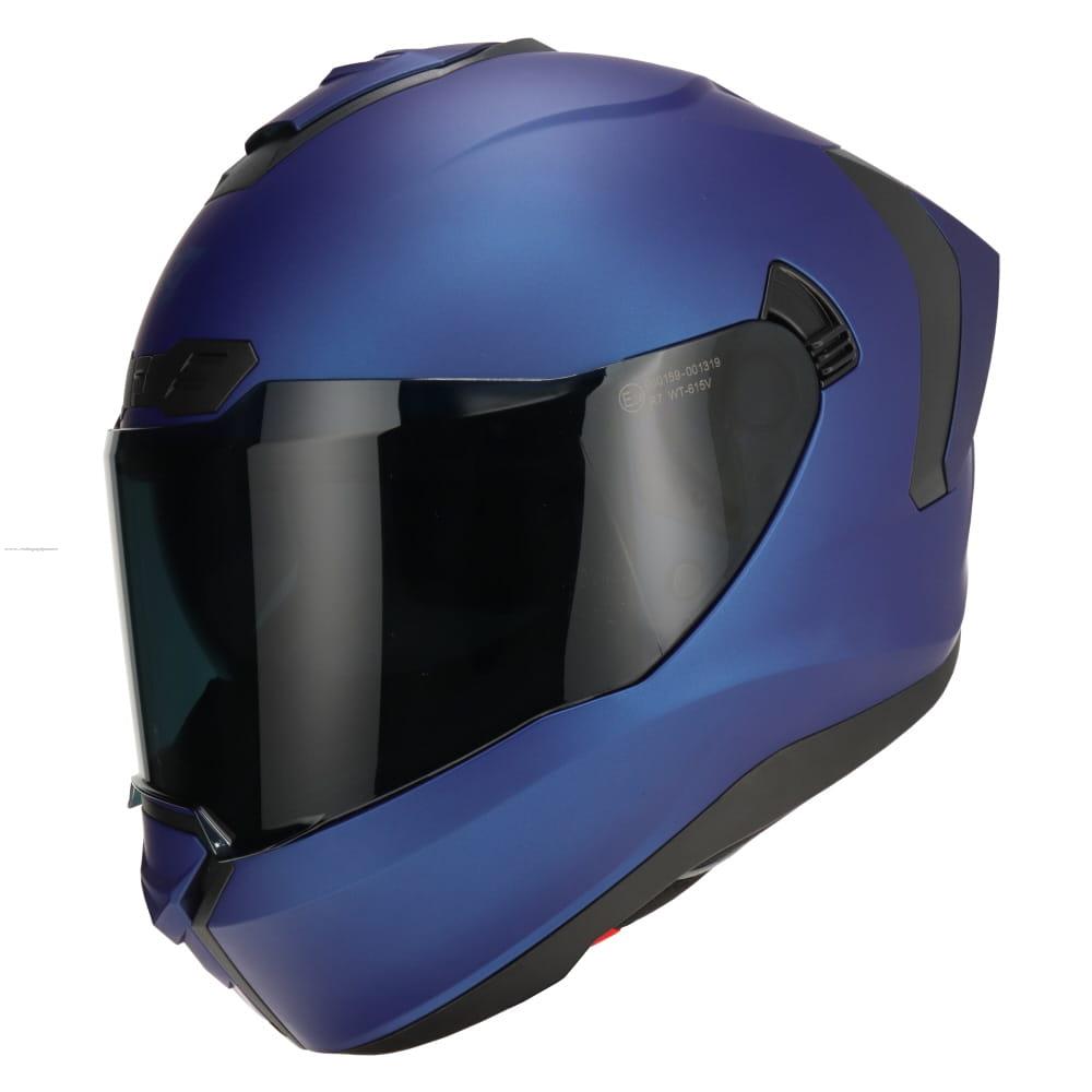 Casco Cerrado R7 Racing Sentry ECE Azul Mate