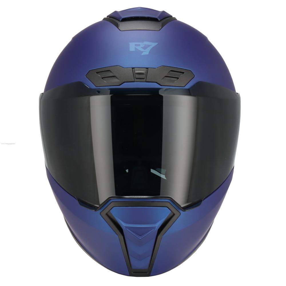Casco Cerrado R7 Racing Sentry ECE Azul Mate