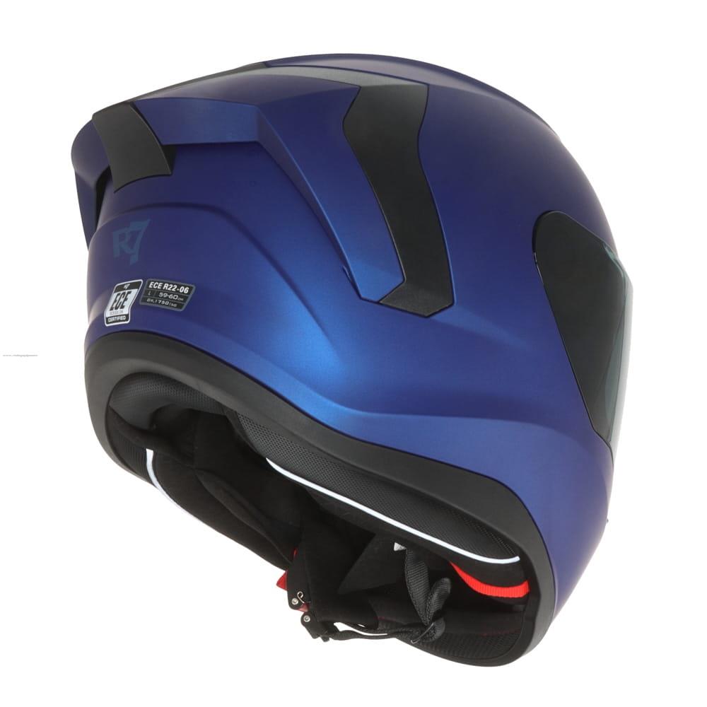 Casco Cerrado R7 Racing Sentry ECE Azul Mate