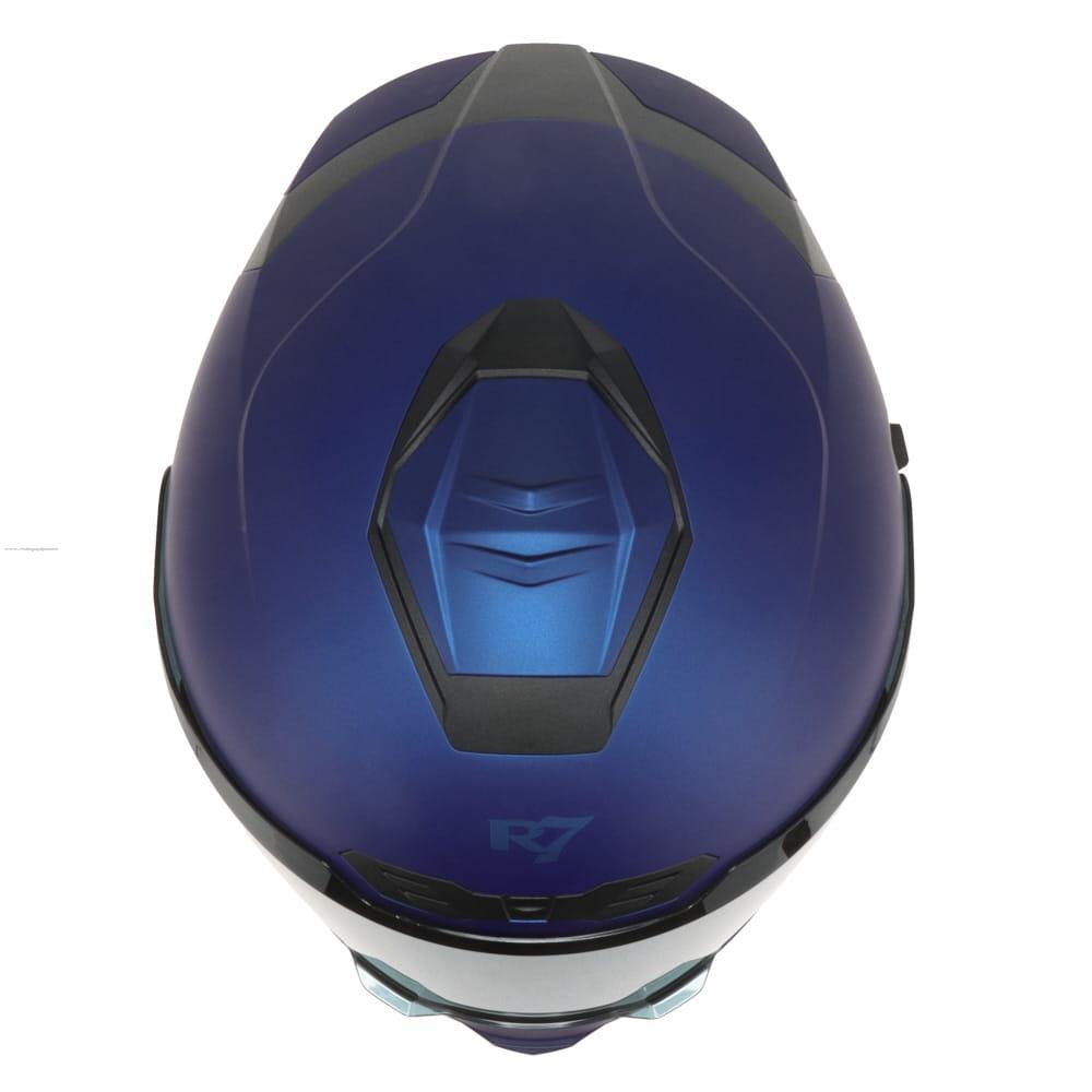 Casco Cerrado R7 Racing Sentry ECE Azul Mate