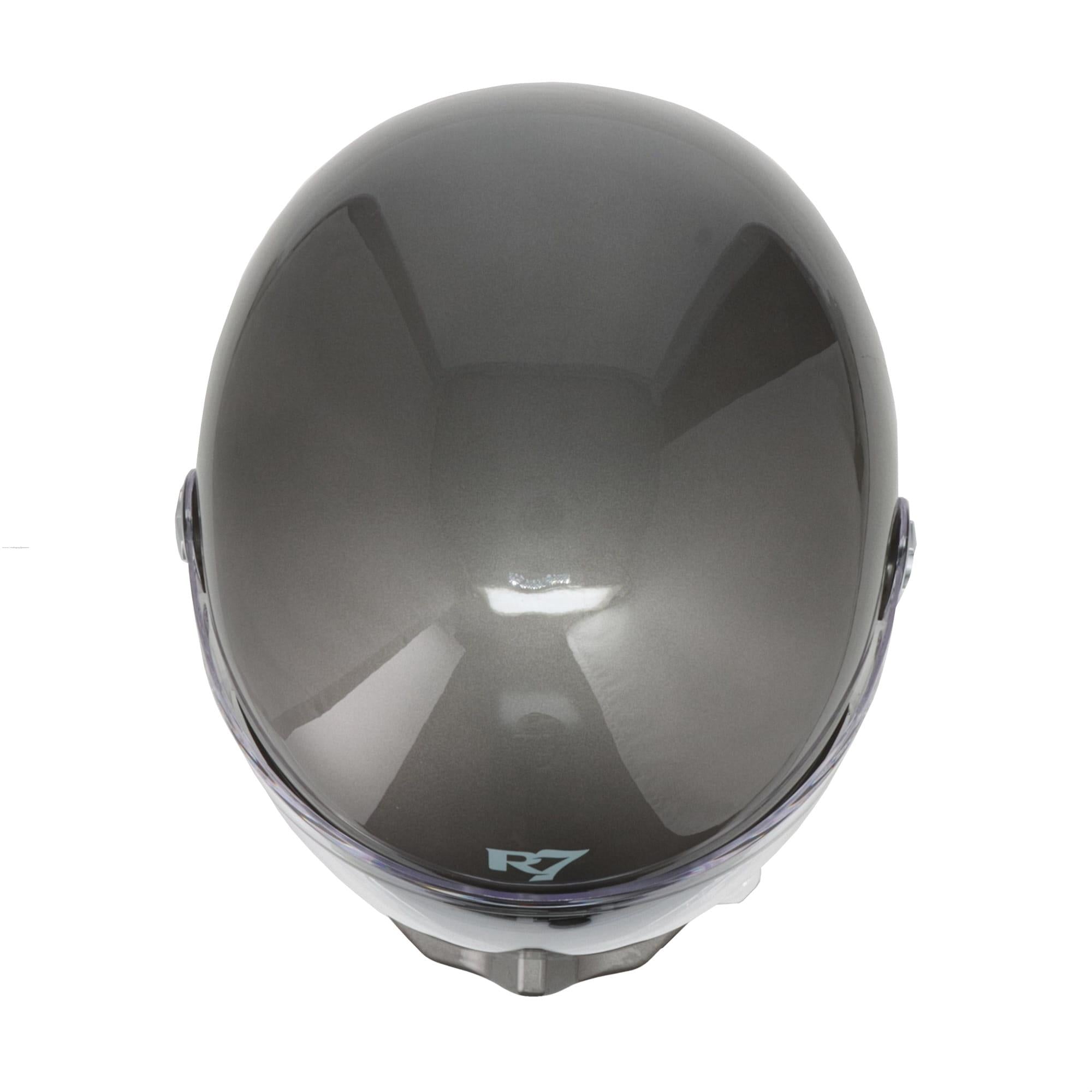 Casco Cerrado R7 Racing Clancy DOT Gris Brillante
