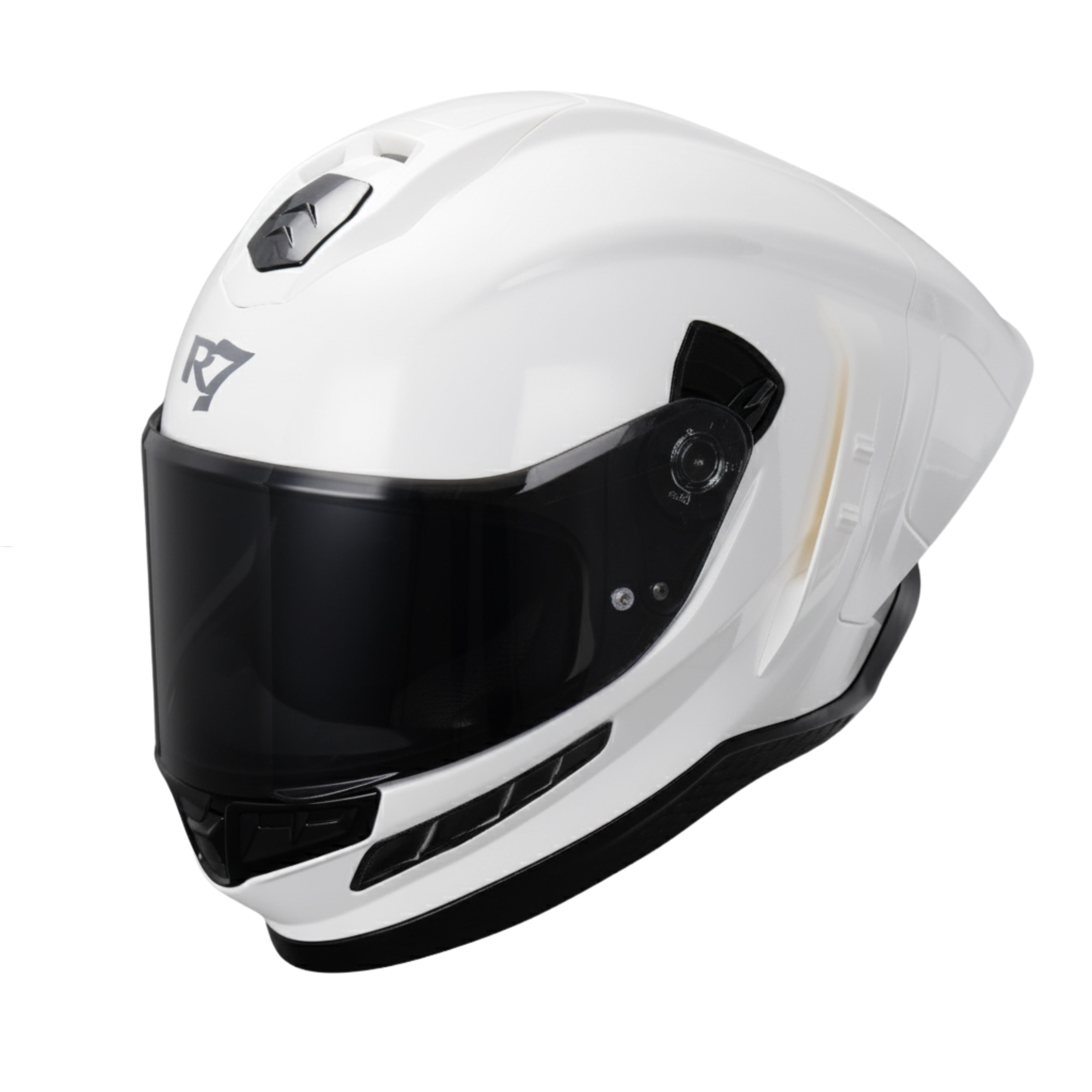 Casco Cerrado R7 Racing Stryker Blanco