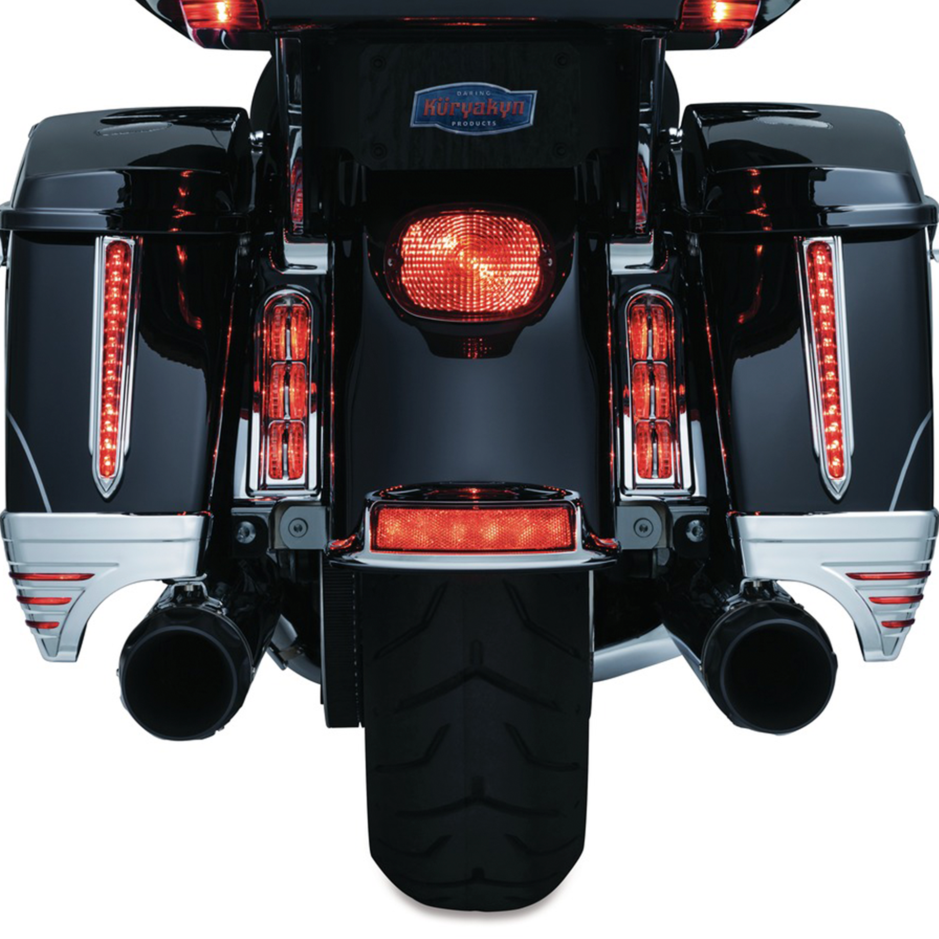 Extensiones L.E.D. de Alforjas para Harley Davidson '14-'24 Touring