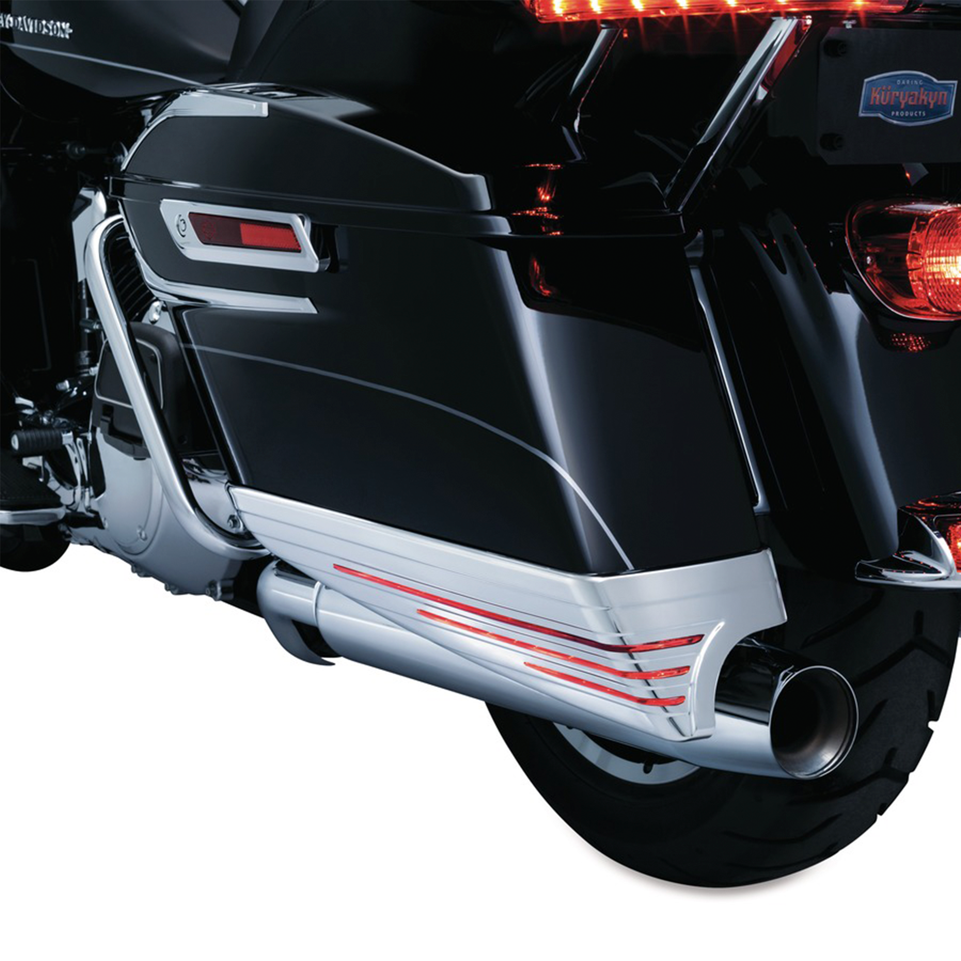 Extensiones L.E.D. de Alforjas para Harley Davidson '14-'24 Touring