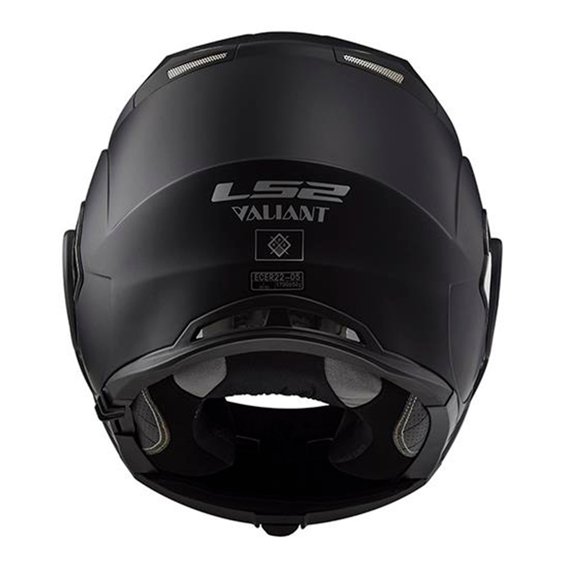 Casco Abatible LS2 Valiant 180 Degrees Noir Negro Mate FF399