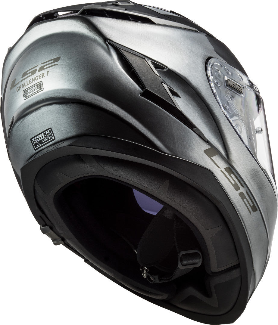 Casco Cerrado LS2 Challenger Jeans Titanium FF327