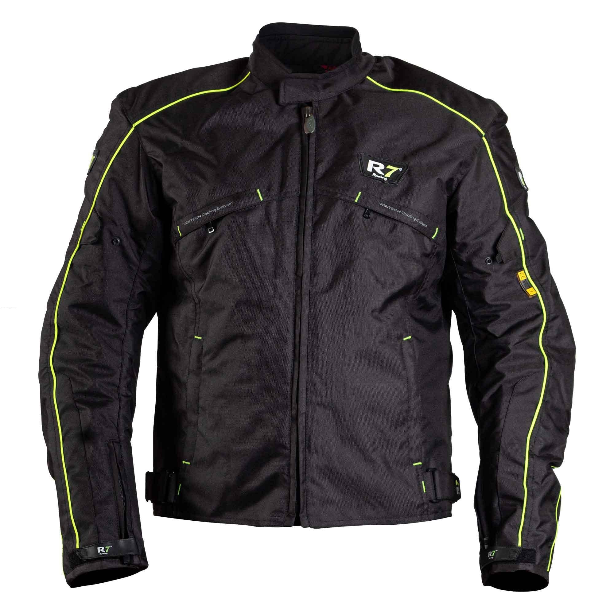 Chamarra Deportiva R7 Racing R7-121 - Verde (S)