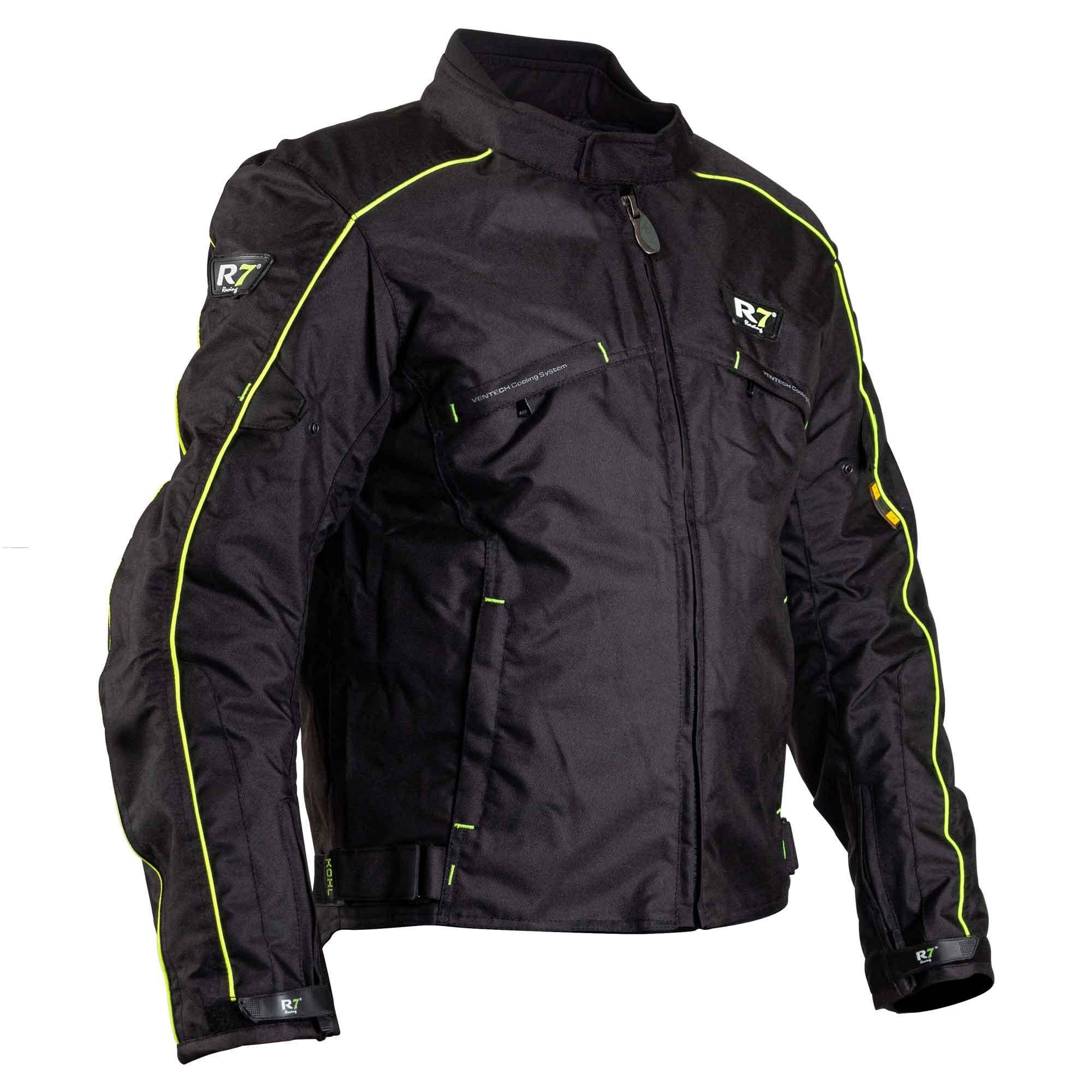 Chamarra Deportiva R7 Racing R7-121 - Verde (S)