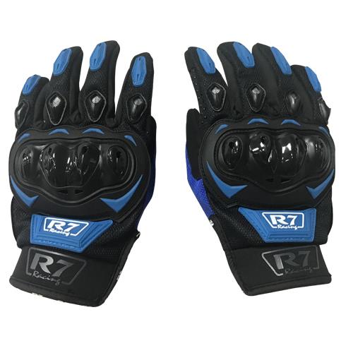 Guantes Vel R7 Racing Azul R7-2 Touch