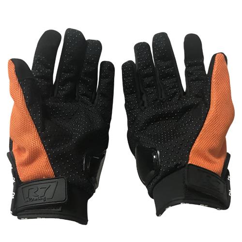 Guantes Vel R7 Racing Naranja R7-2 Touch