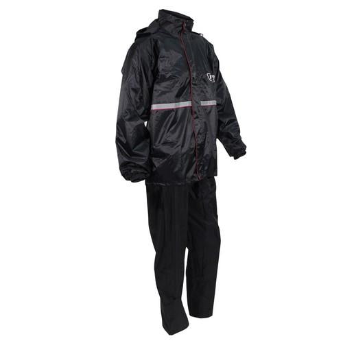 Impermeable para Motociclista R7 Racing Negro