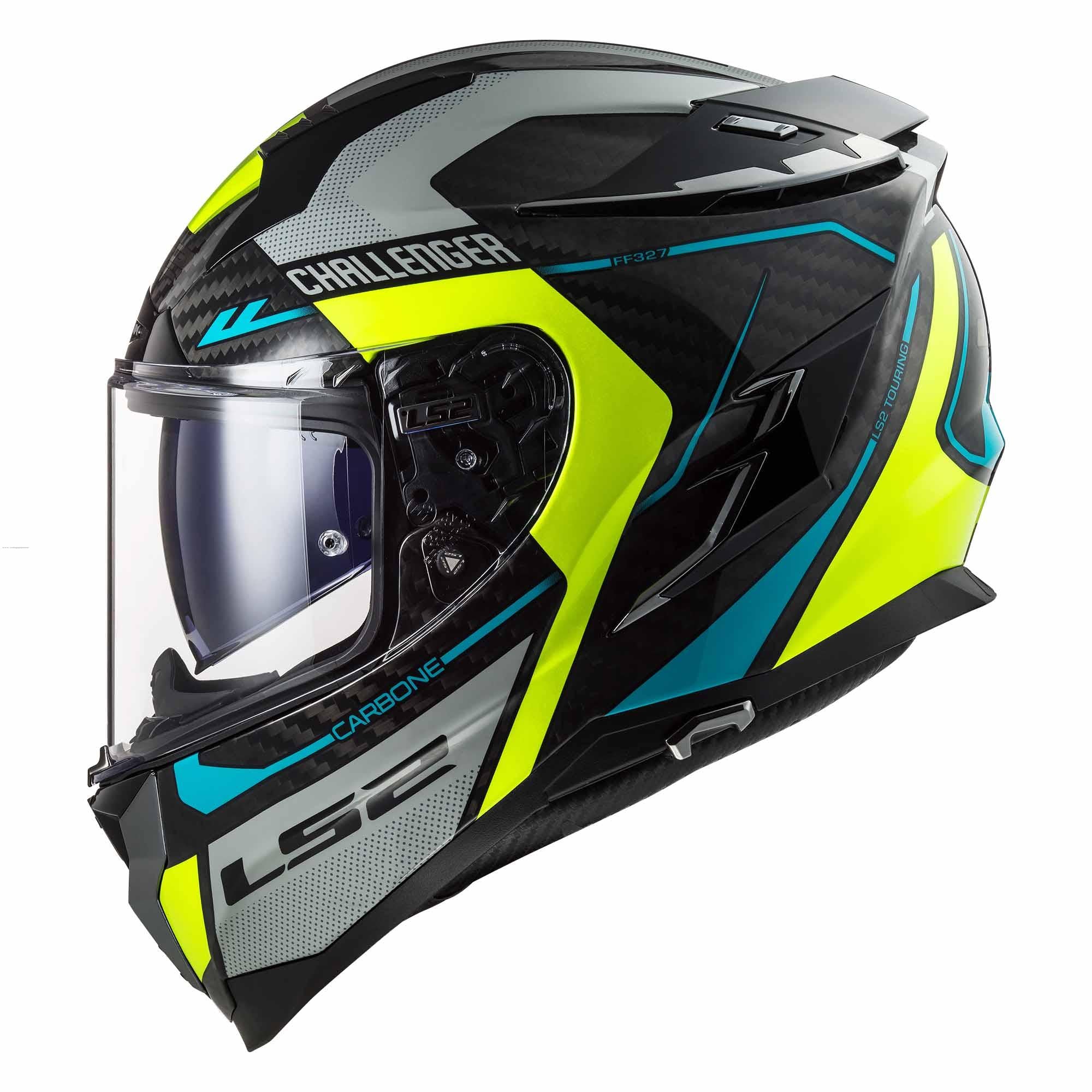 Casco Cerrado LS2 Challenger CT2 Thorn S Gris / Amarillo FF327