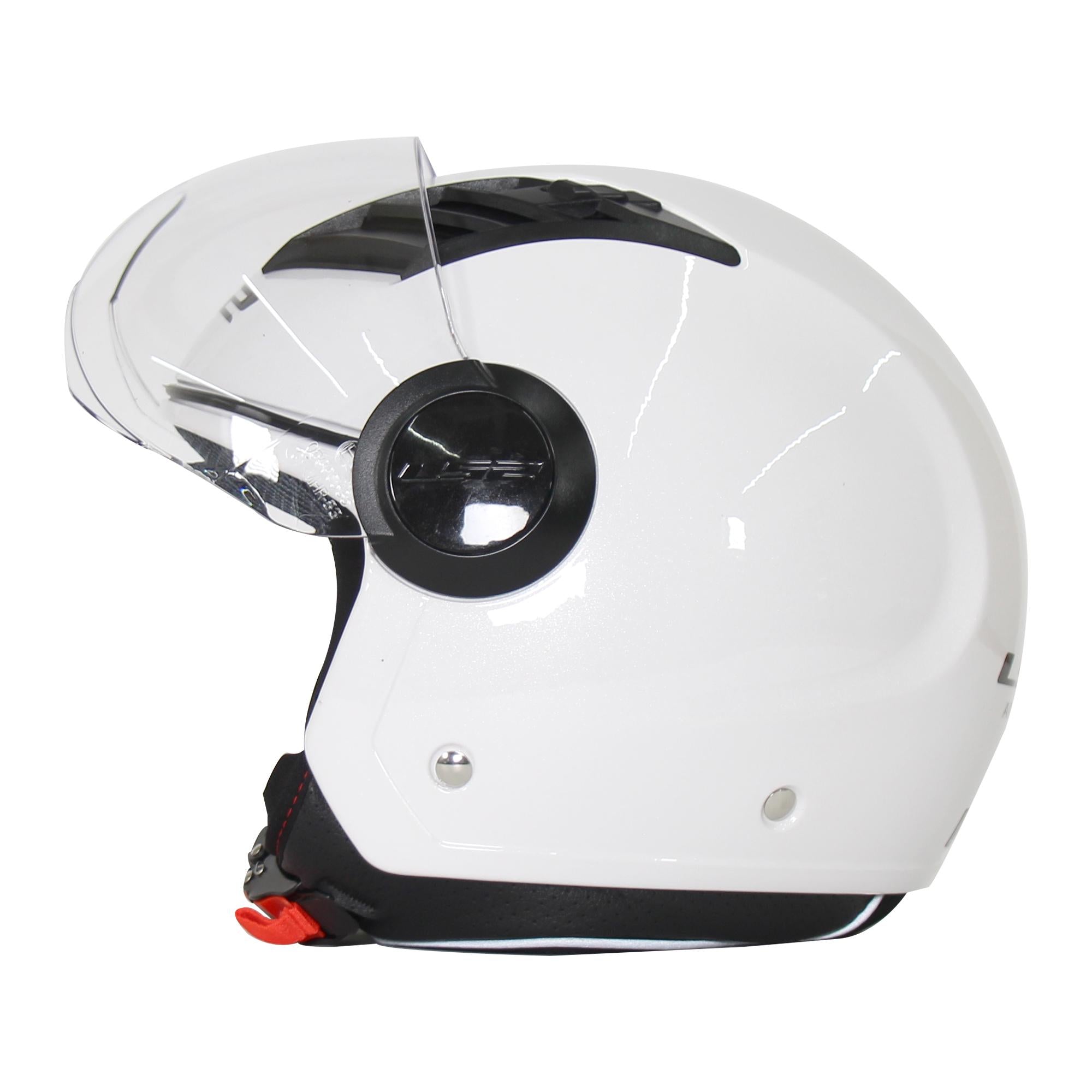 Casco Abierto LS2 Airflow Solid Blanco OF562