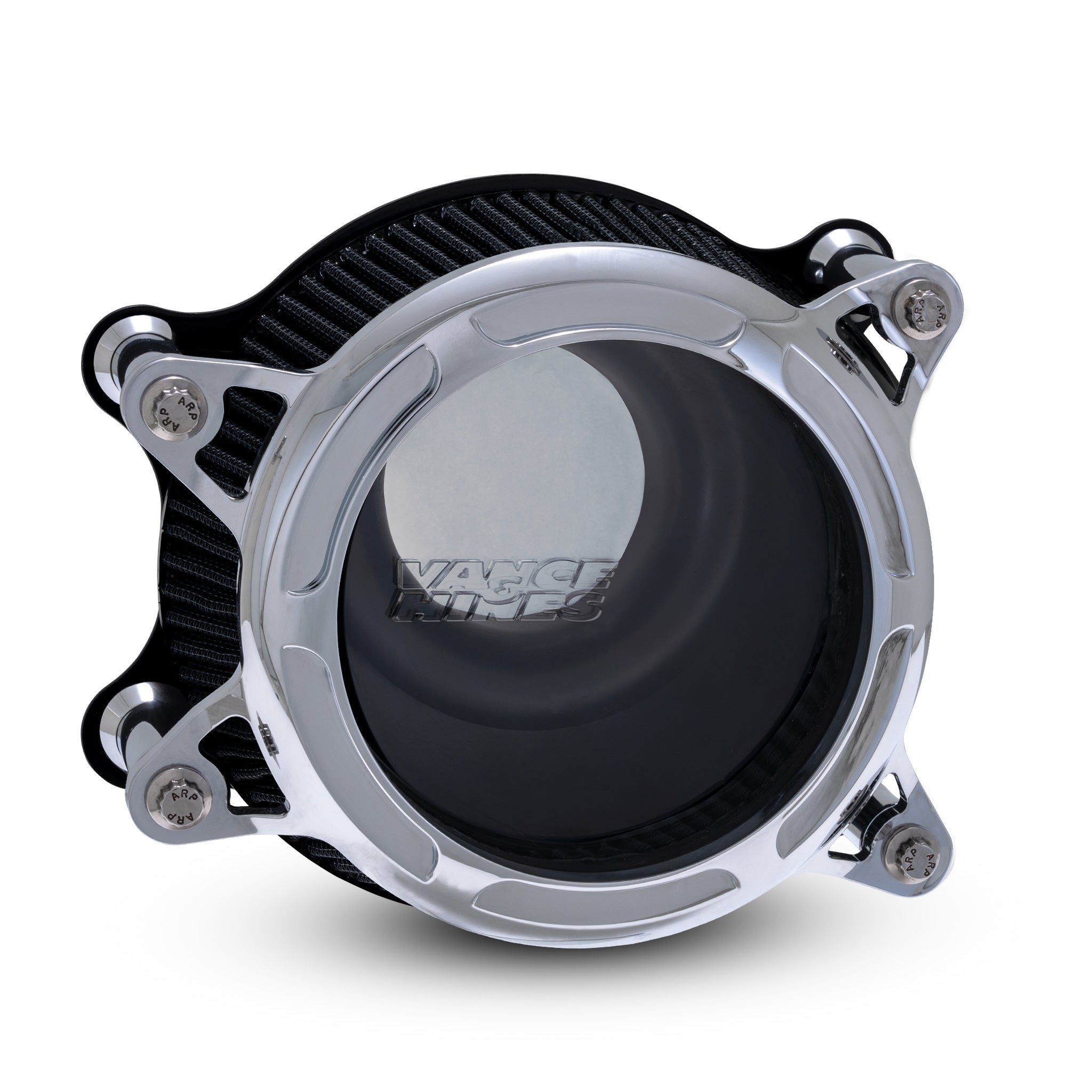 Filtro de Aire Vance & Hines VO2 Insight Cromo para Harley Davidson '17-'25 Touring / '17-'25 Trike  / '18-'24 Softail